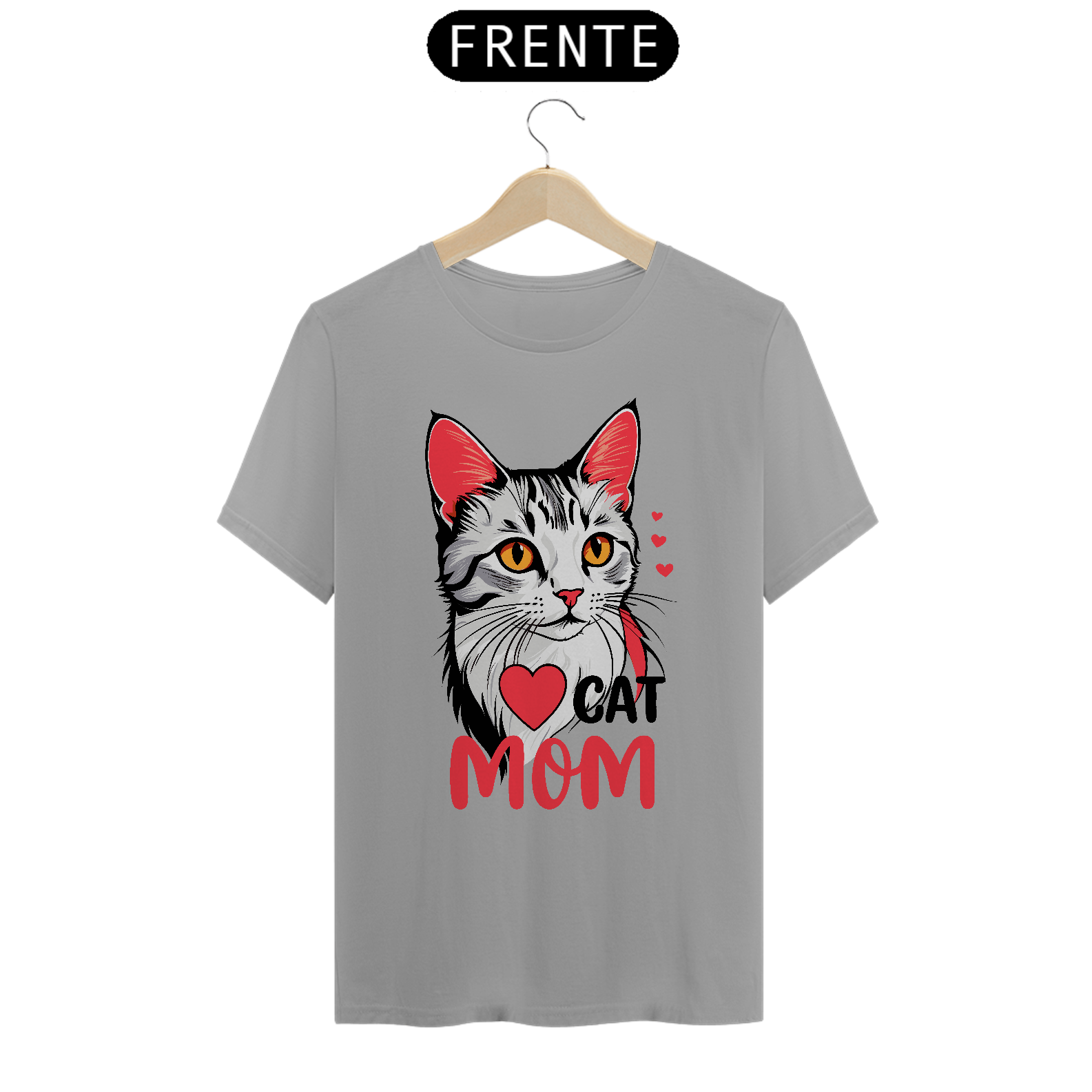 Nome do produto: CAMISETA CAT MOM