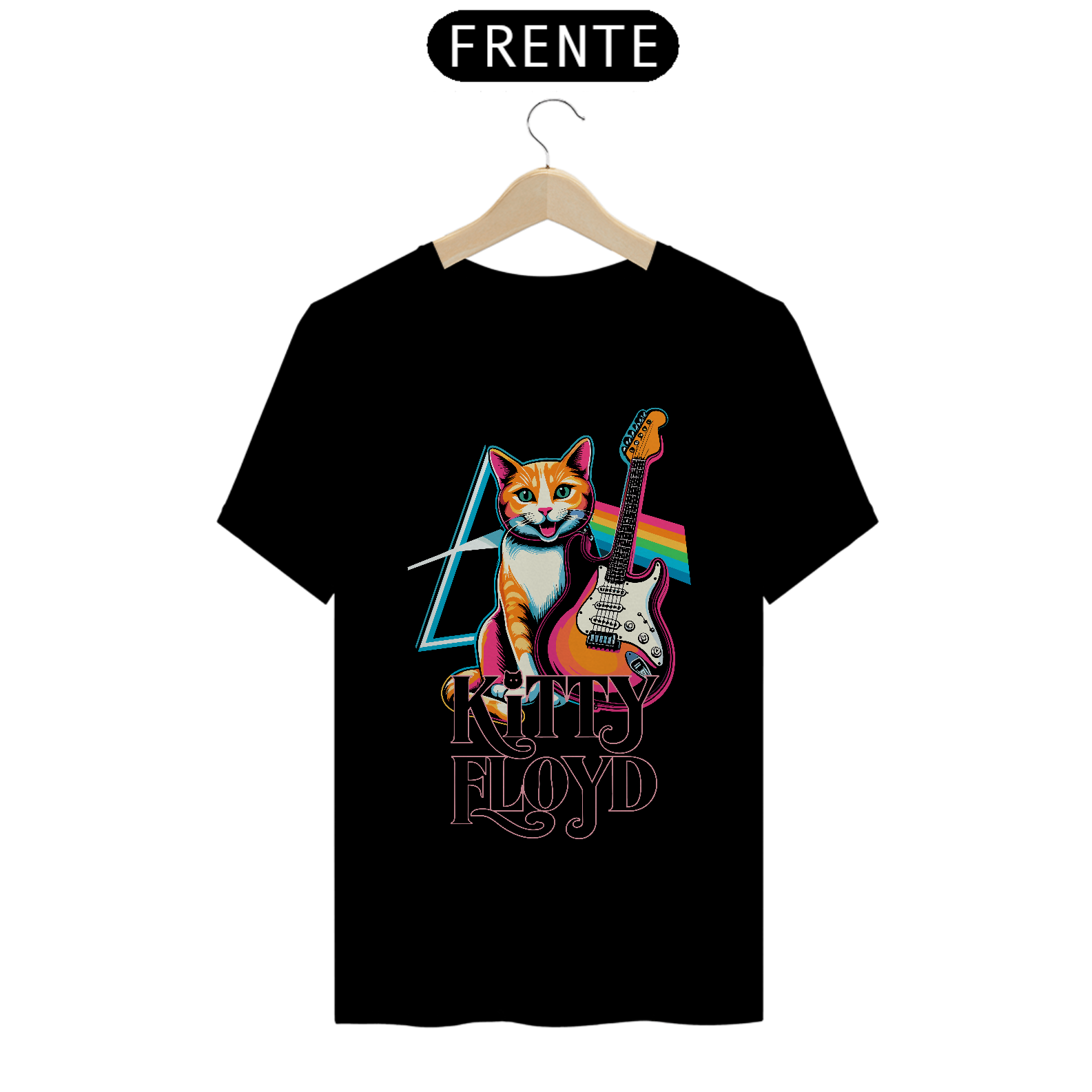 Nome do produto: CAMISETA KITTY FLOYD
