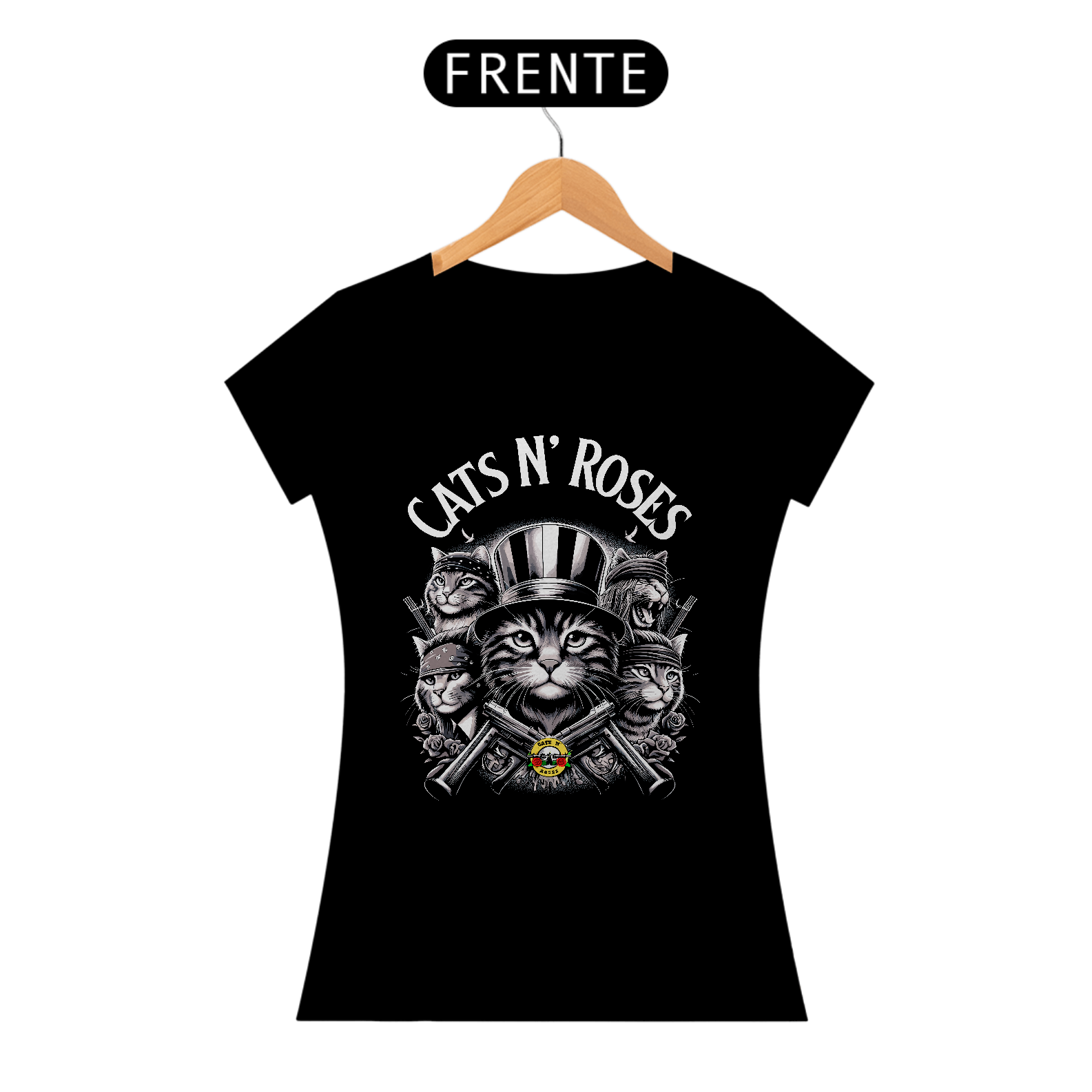Nome do produto: BABY LONG CATS N\' ROSES