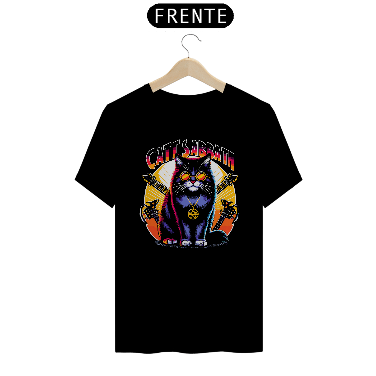 Nome do produto: CAMISETA CATT SABBATH