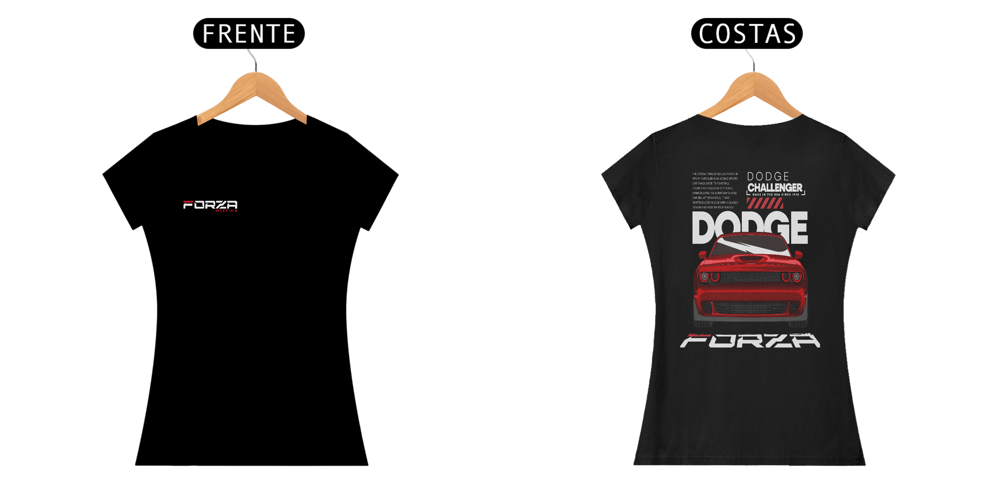 Nome do produto: Camiseta Girls Dodge - Forza Meeting 