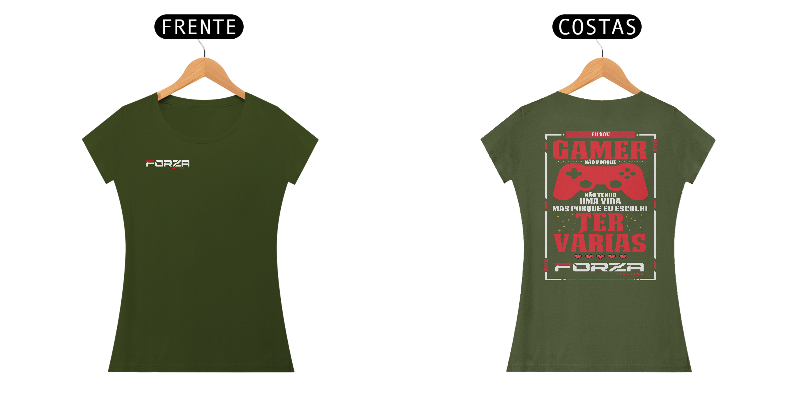 Nome do produto: Camiseta Girls - Gamer