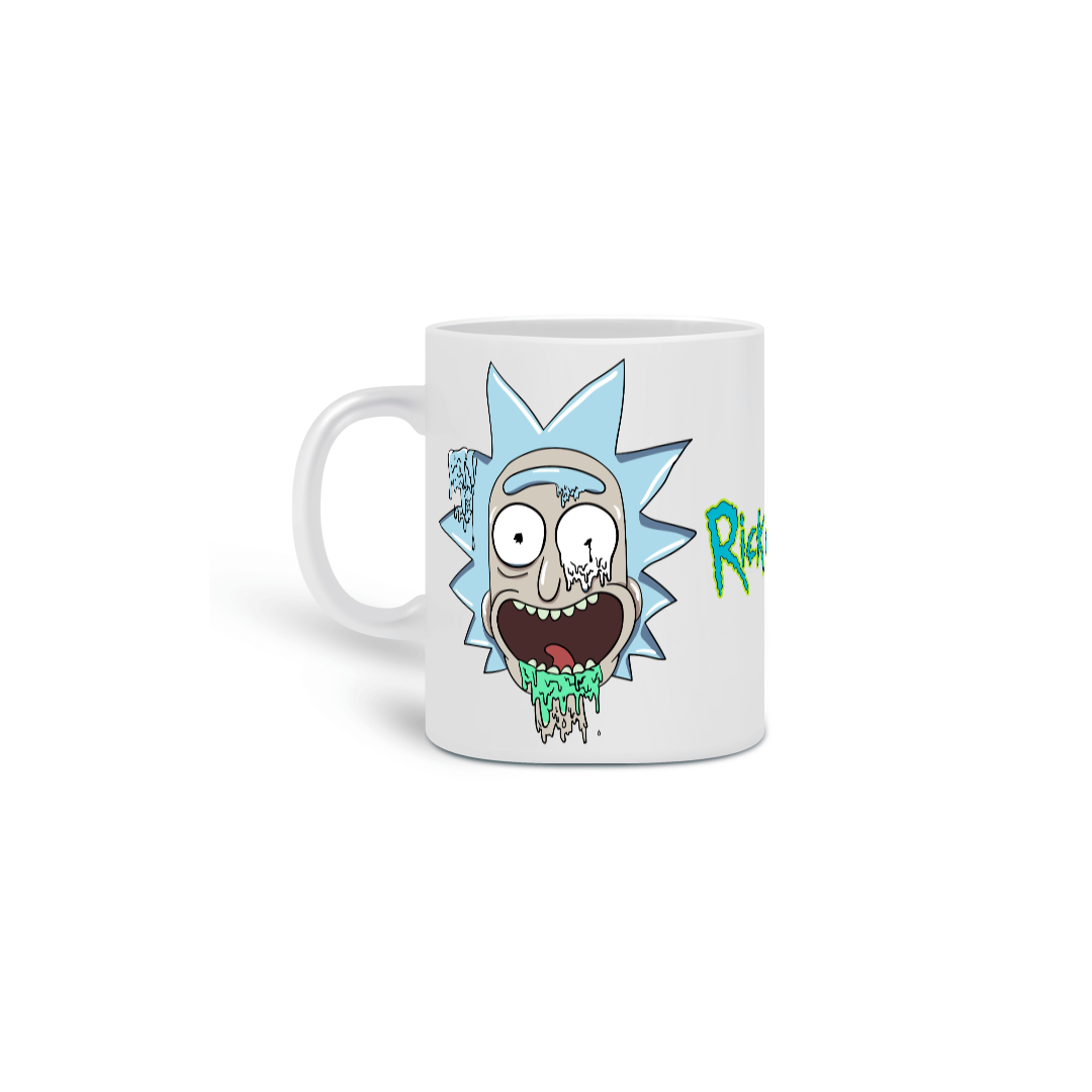 Nome do produto: CANECA RICK AND MORTY - MELTING