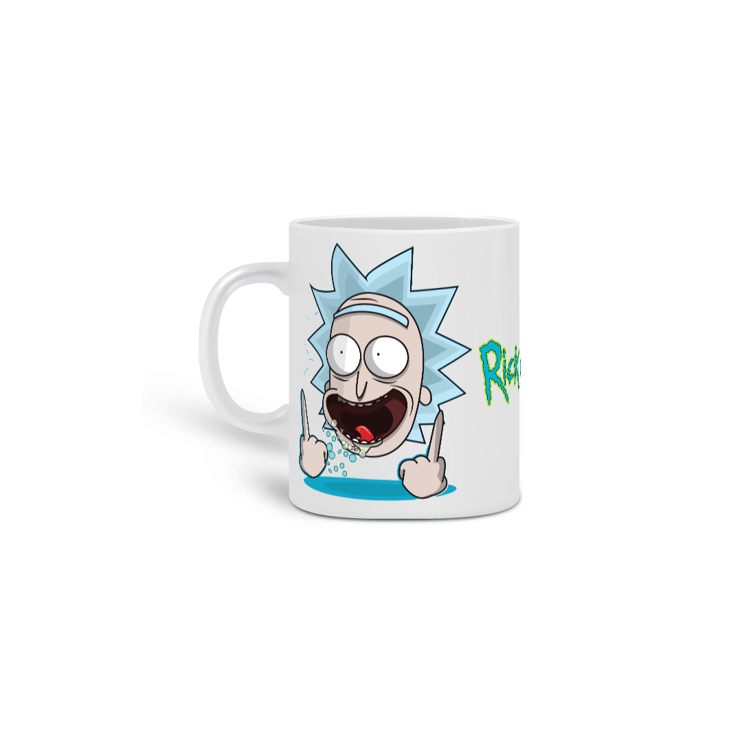 Nome do produto: CANECA RICK AND MORTY - FODA-SE