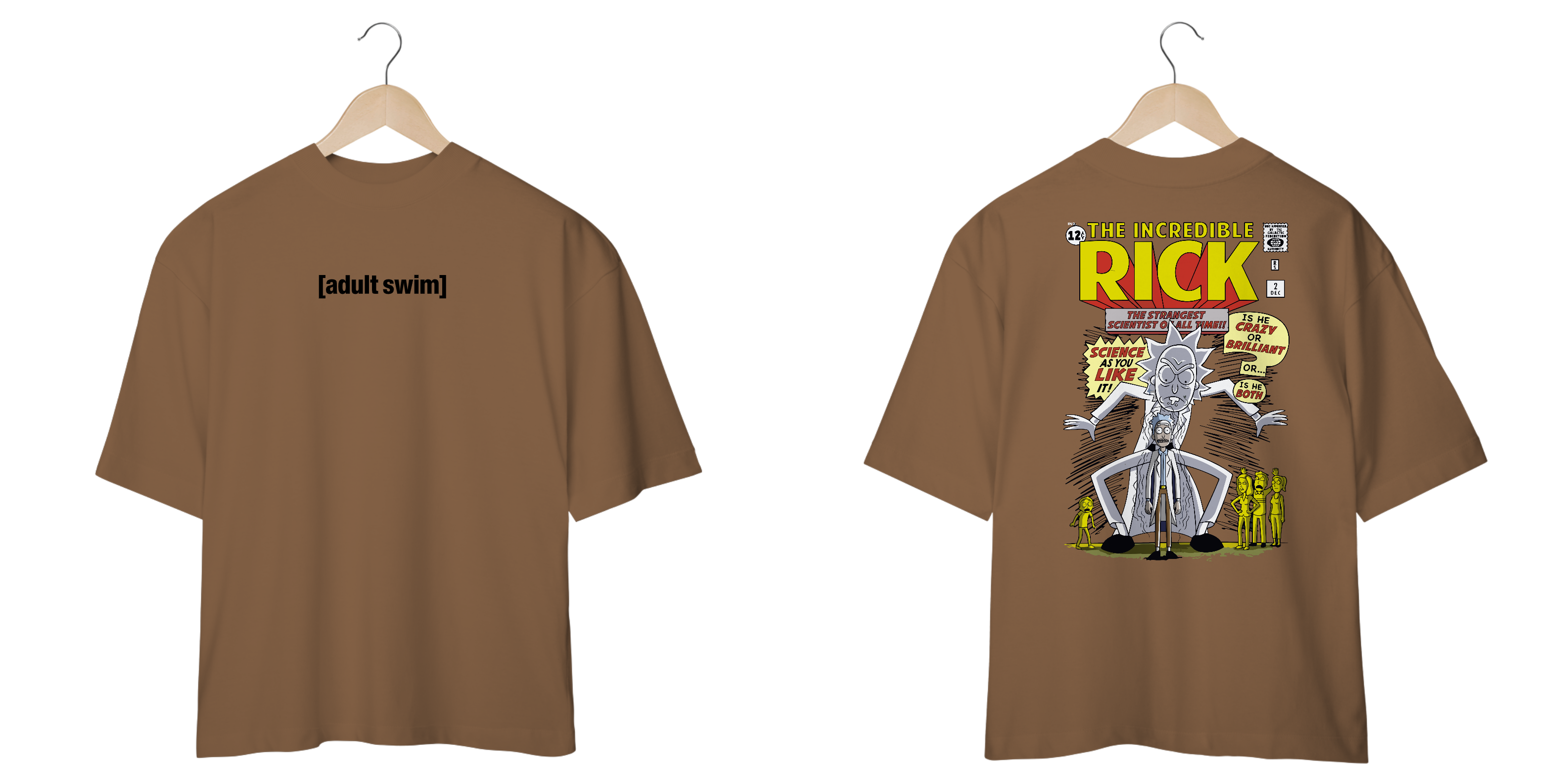 Nome do produto: Camiseta Oversized ADULT SWIM Premium