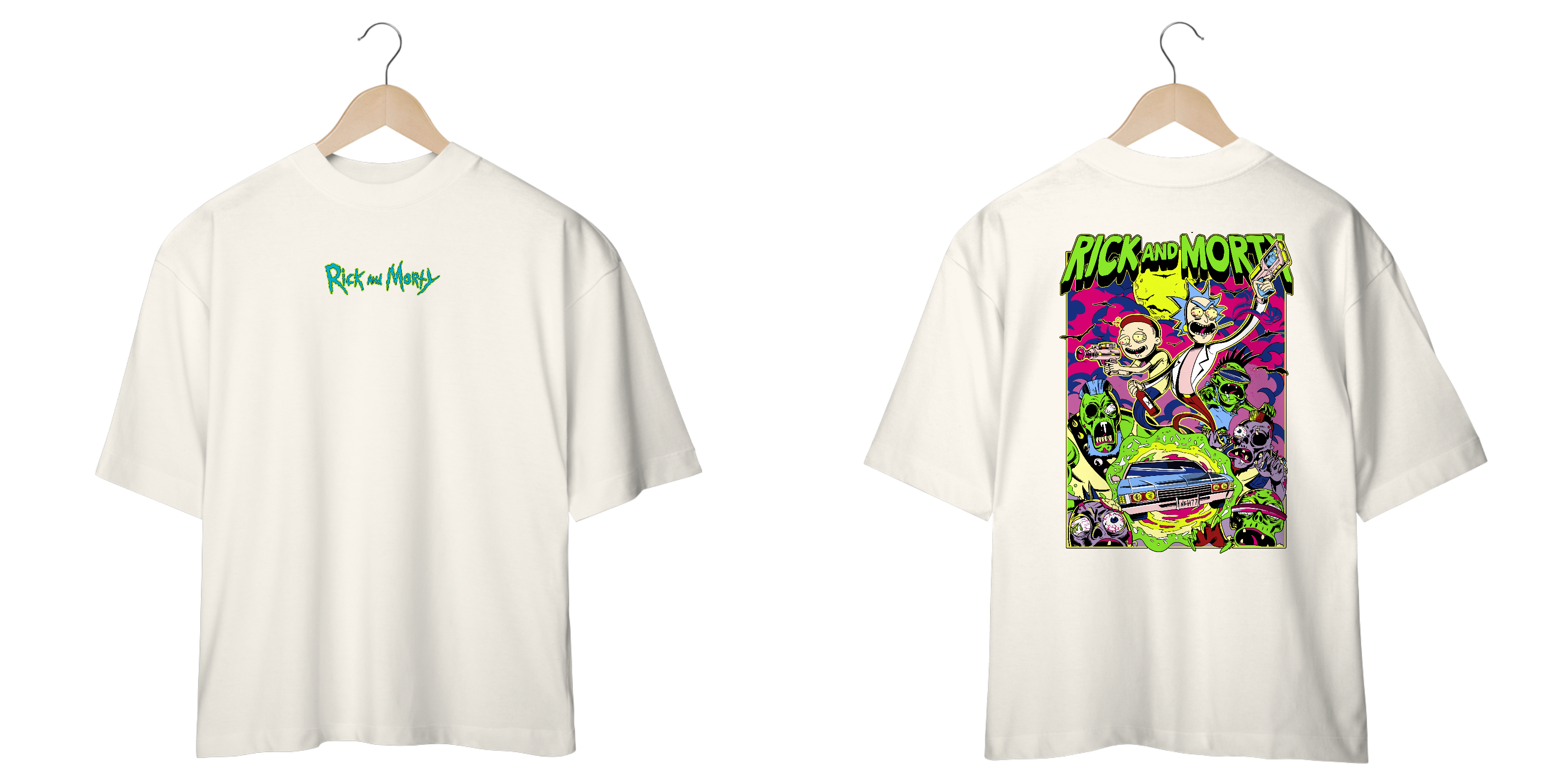 Nome do produto: Camiseta Acid Rick And Morty