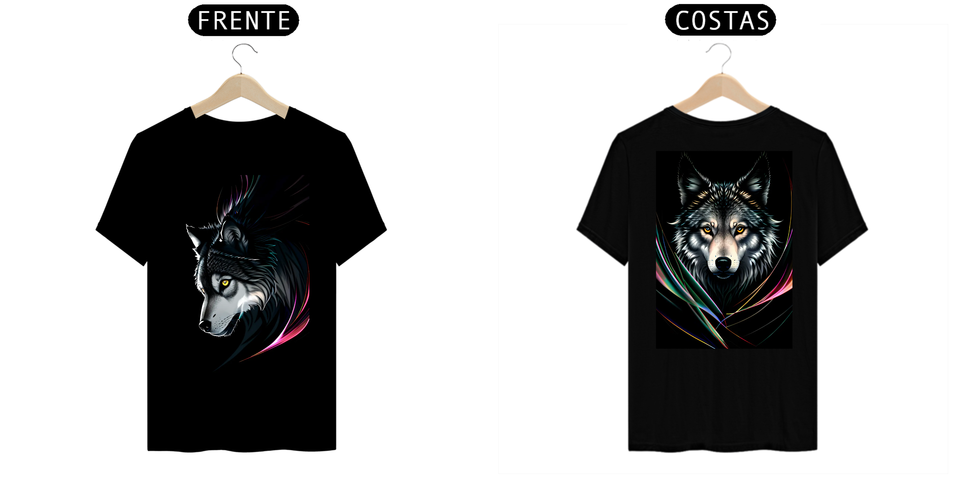 Nome do produto: camisa lobo