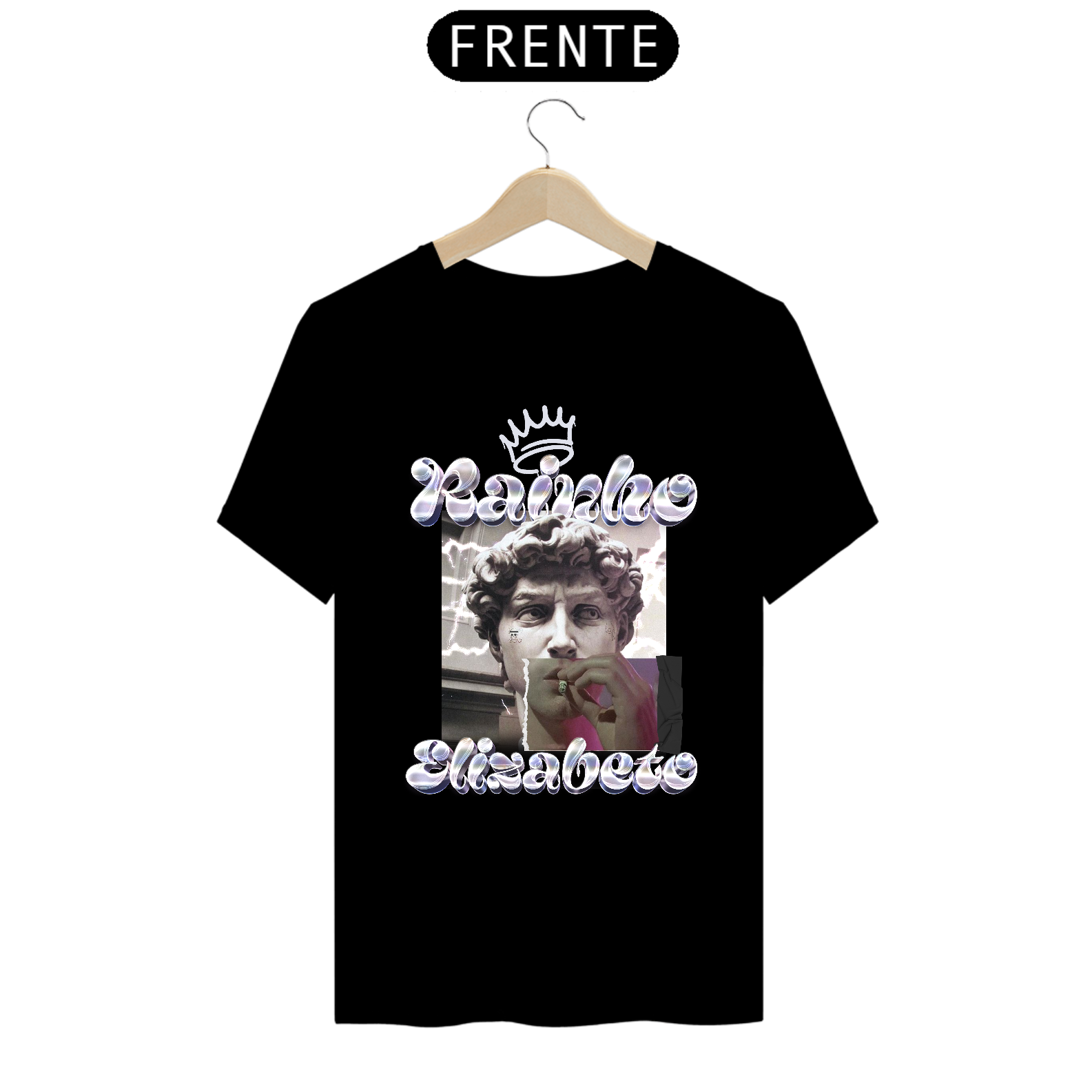 Nome do produto: T-shirt Rainho Elizabeto