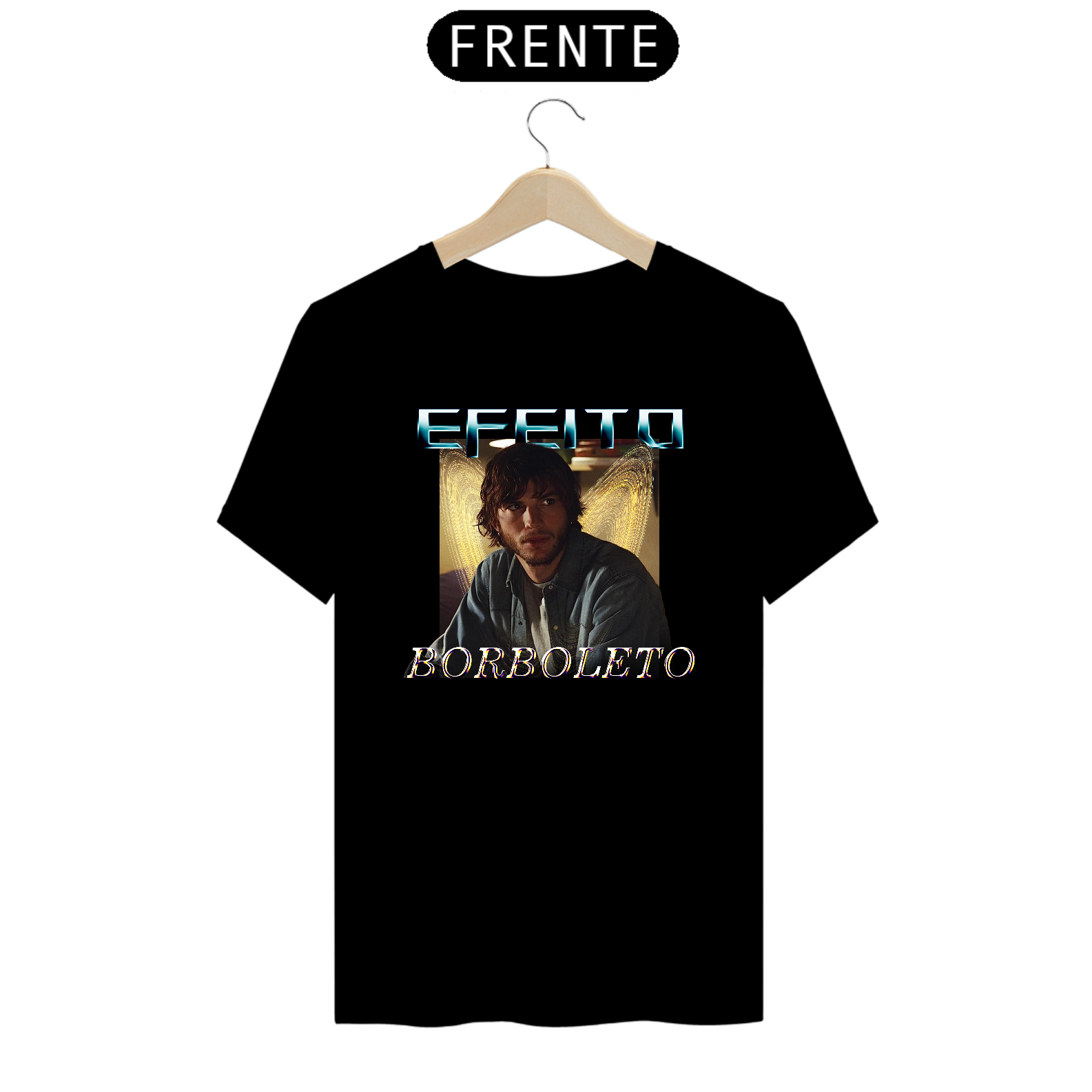Nome do produto: T-shirt Efeito Borboleto 