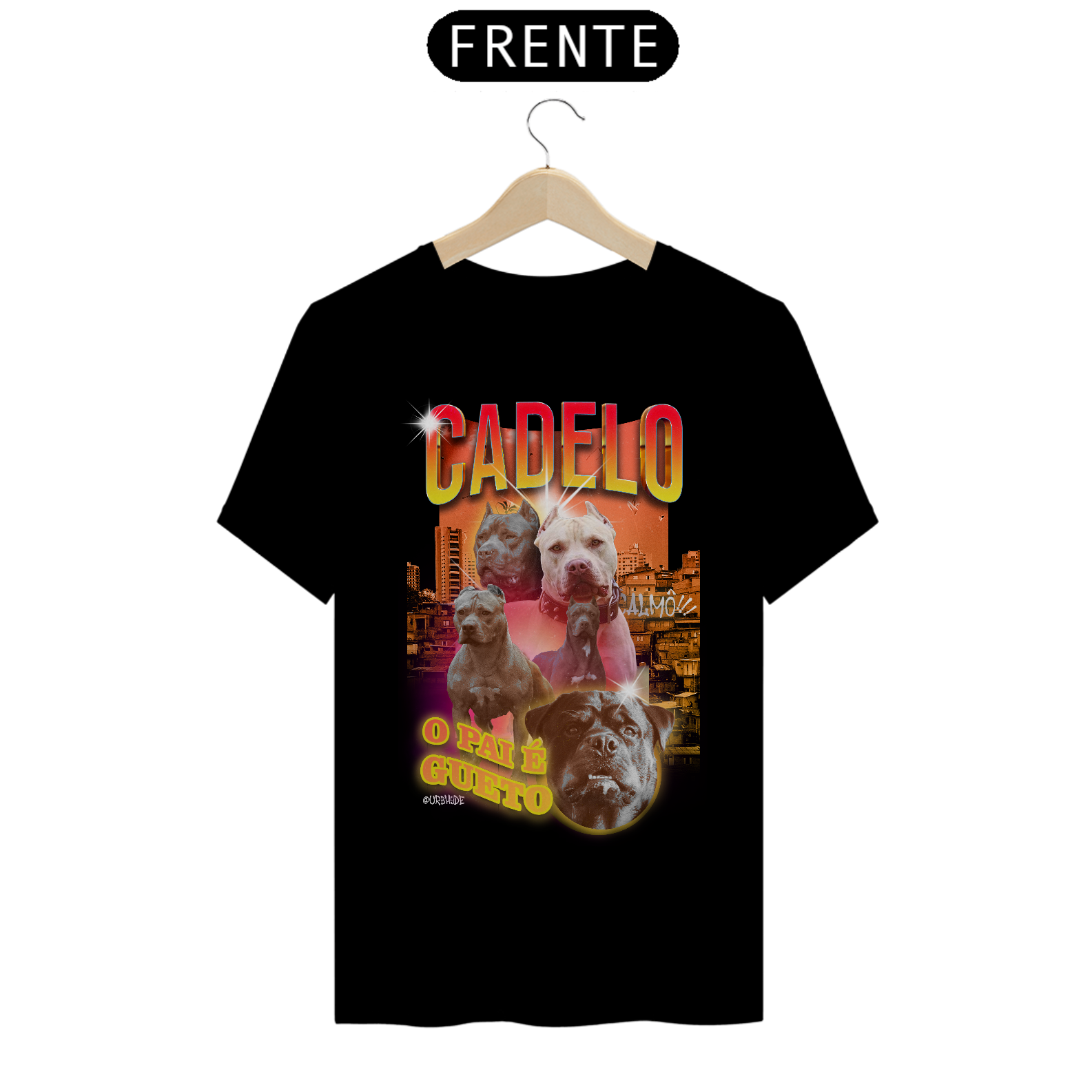 Nome do produto: T-shirt Cadelo