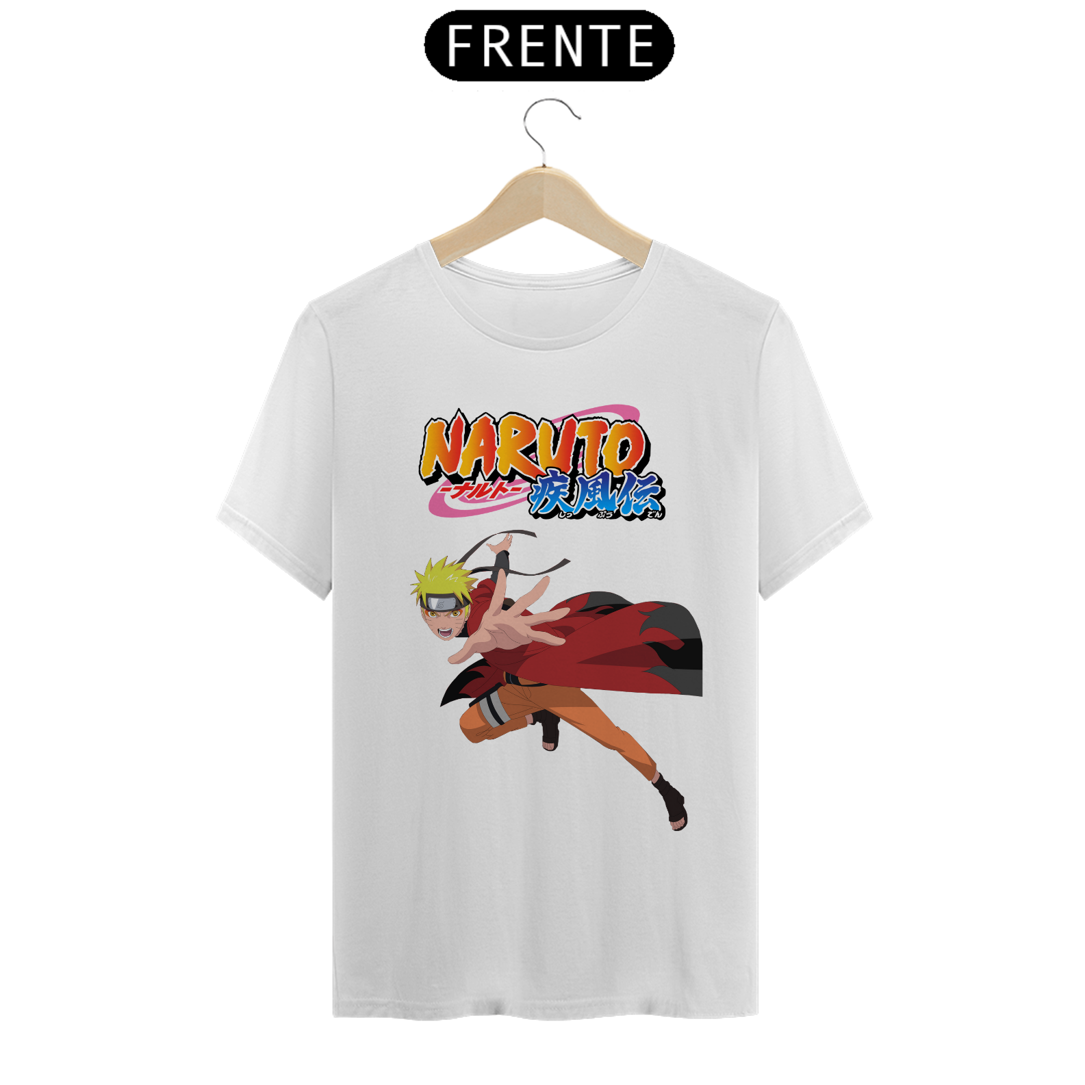 Nome do produto: Camiseta Naruto (Naruto Shippuden)