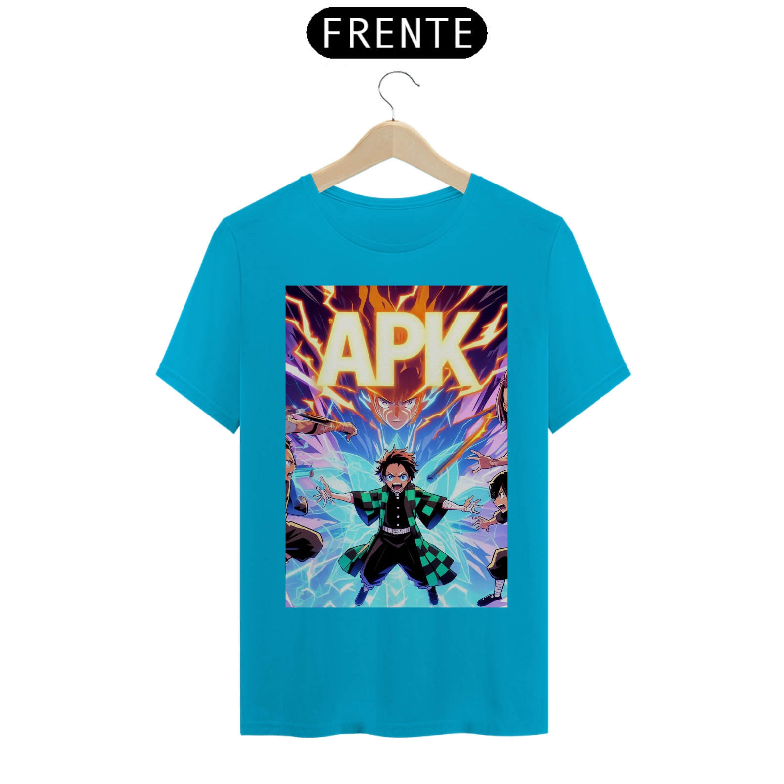 Nome do produto: Camiseta Tanjirō Kamado