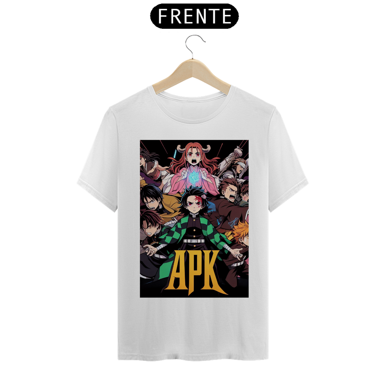 Nome do produto: Camiseta Demon Slayer