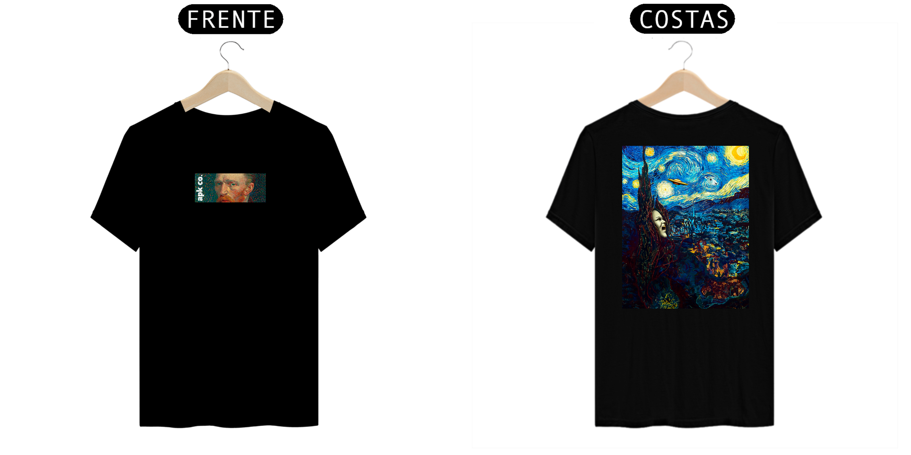 Nome do produto: Camiseta Van Gogh