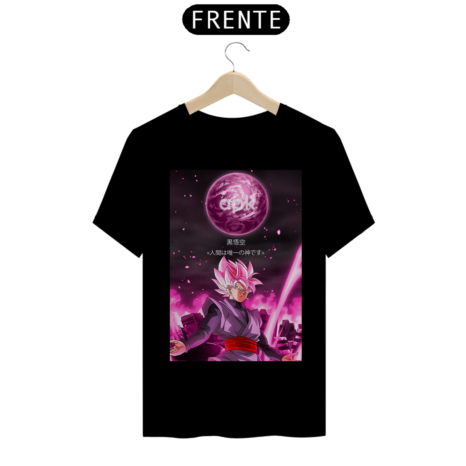 Nome do produto: Camiseta Goku Black