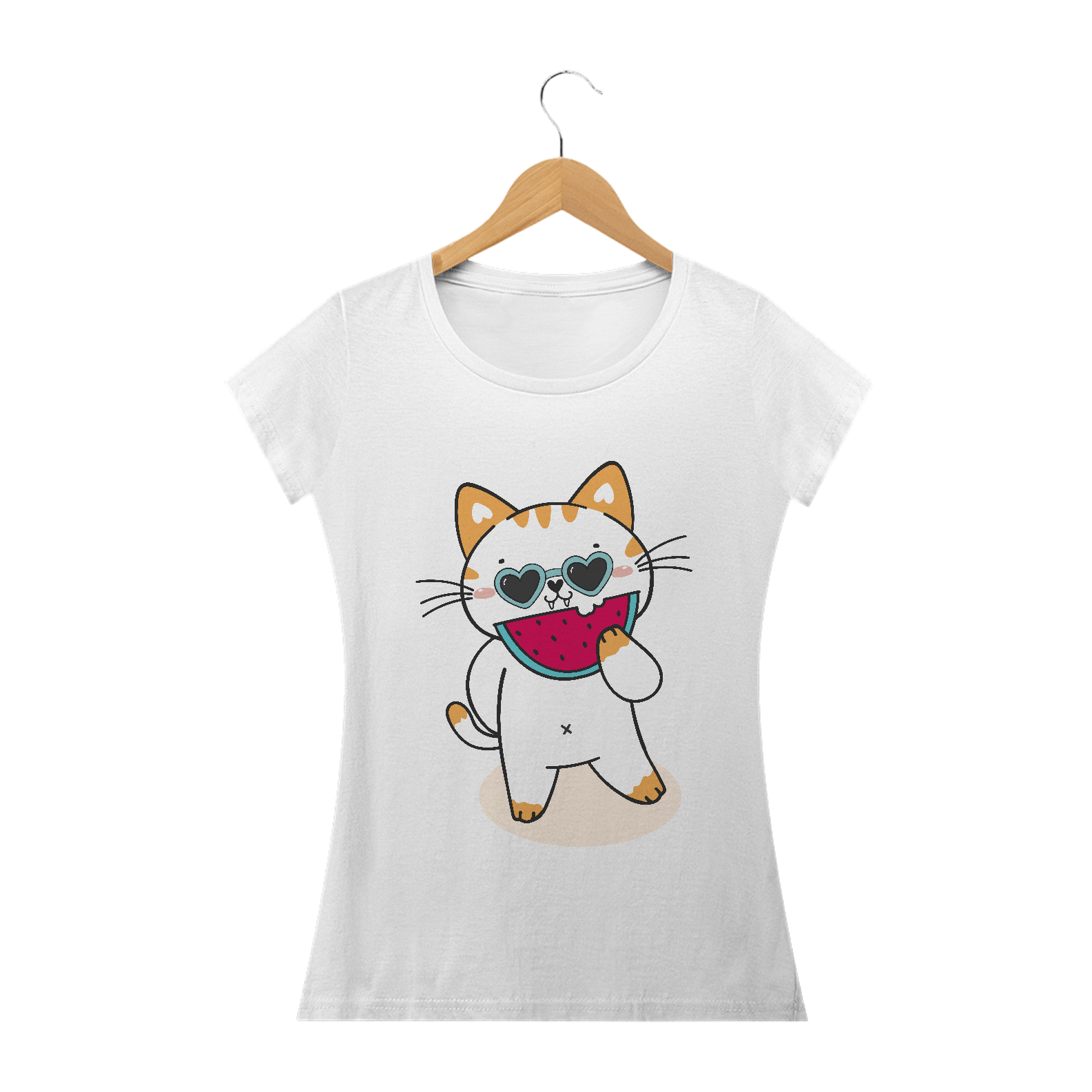 Nome do produto: Camiseta baby long cat