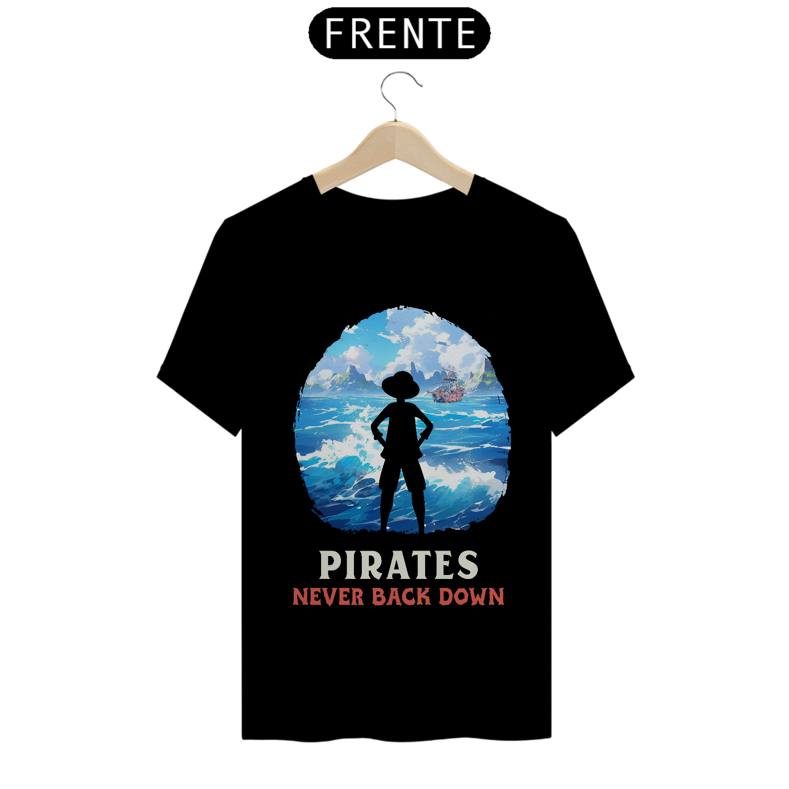 Nome do produto: pirates never back down