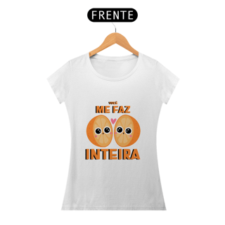 Camiseta Baby Long metade da laranja