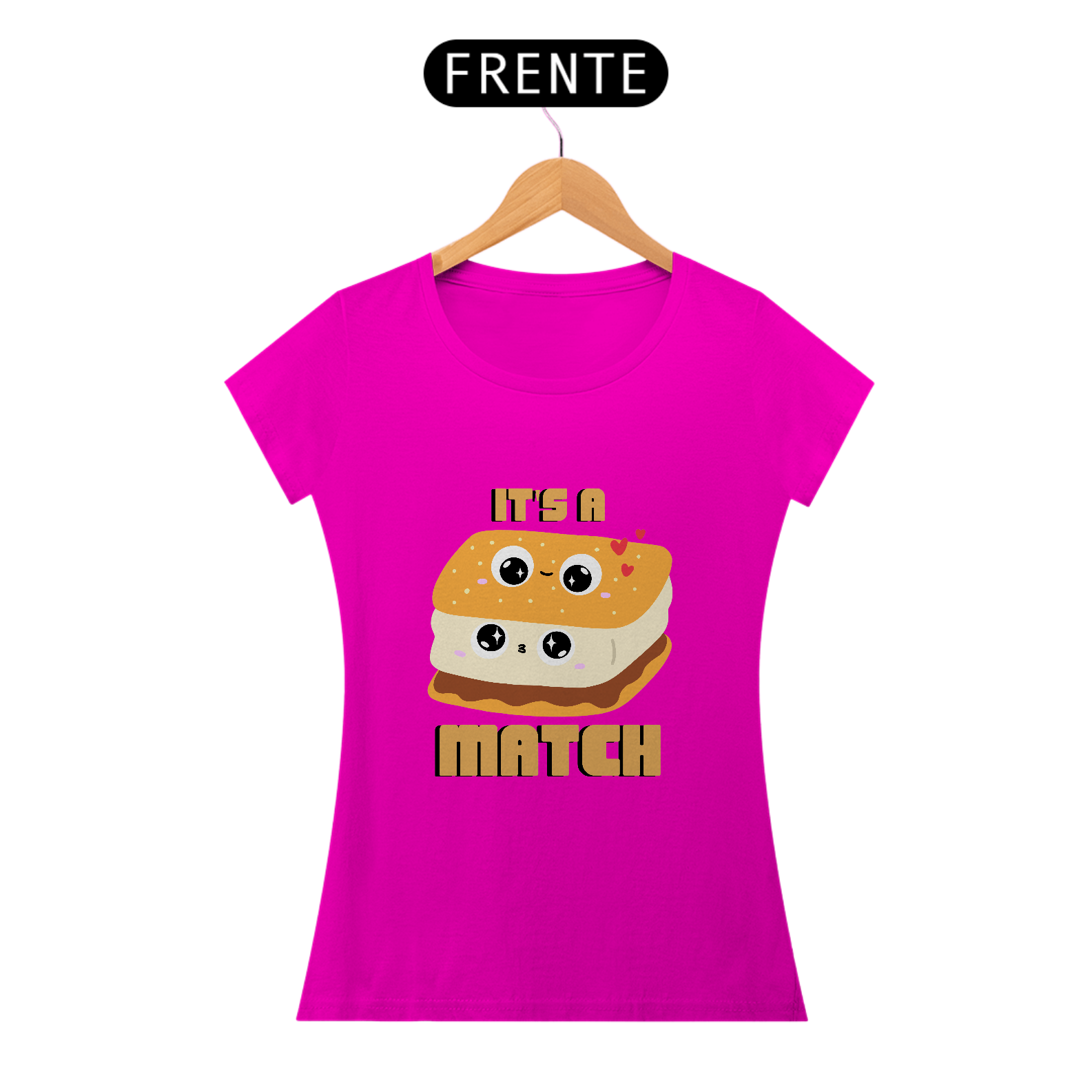 Camiseta Baby long It's a match