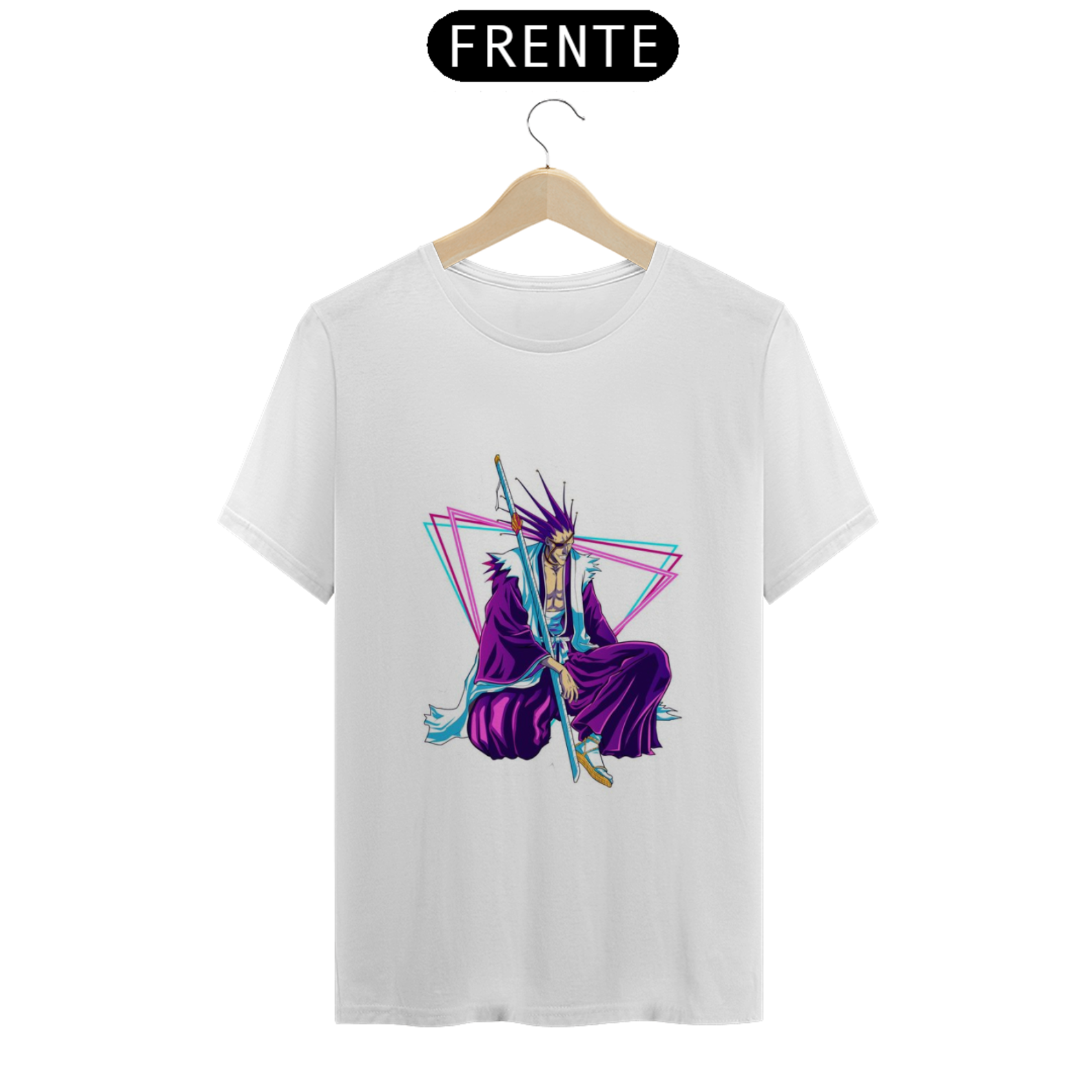 Nome do produto: Camiseta Zaraki - Bleach