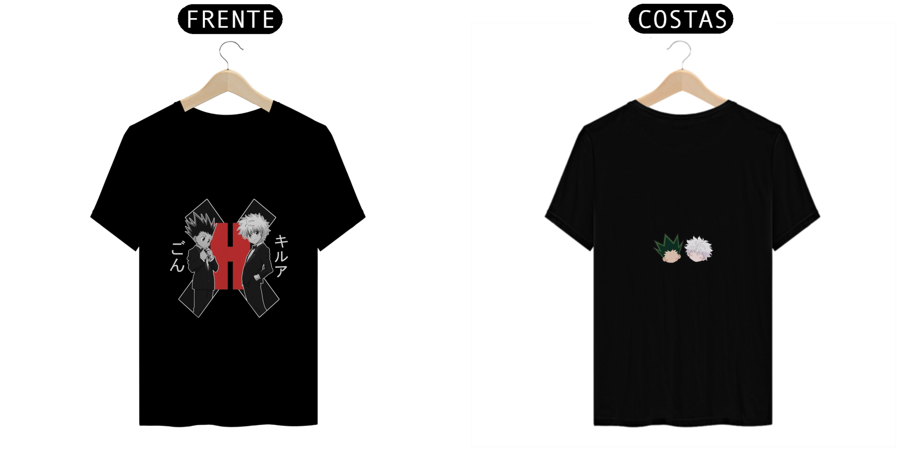 Nome do produto: Camiseta Gon e Killua V.2 - Hunter X Hunter