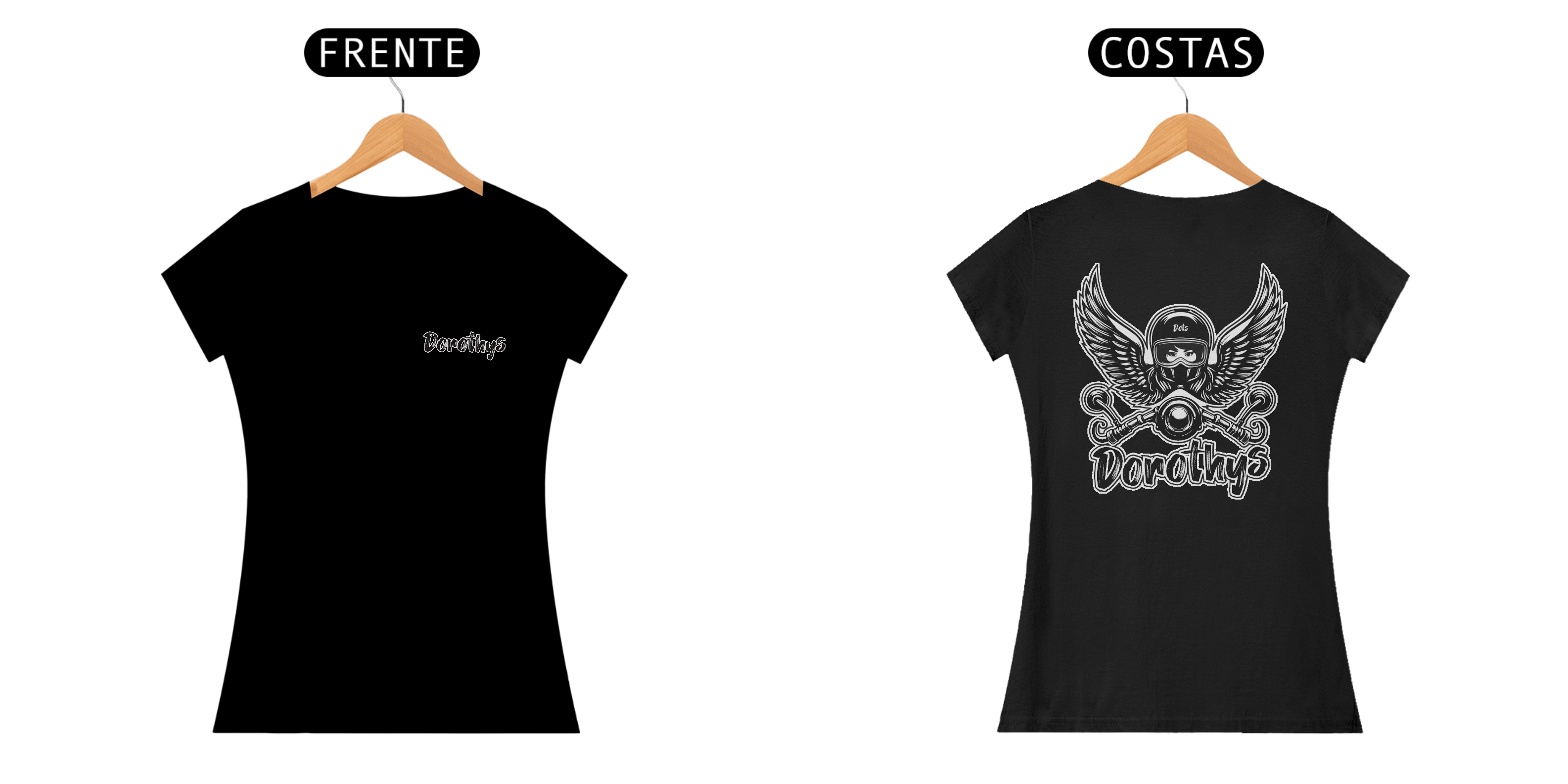 Nome do produto: CAISETA BABY LOOK DOROTHYS