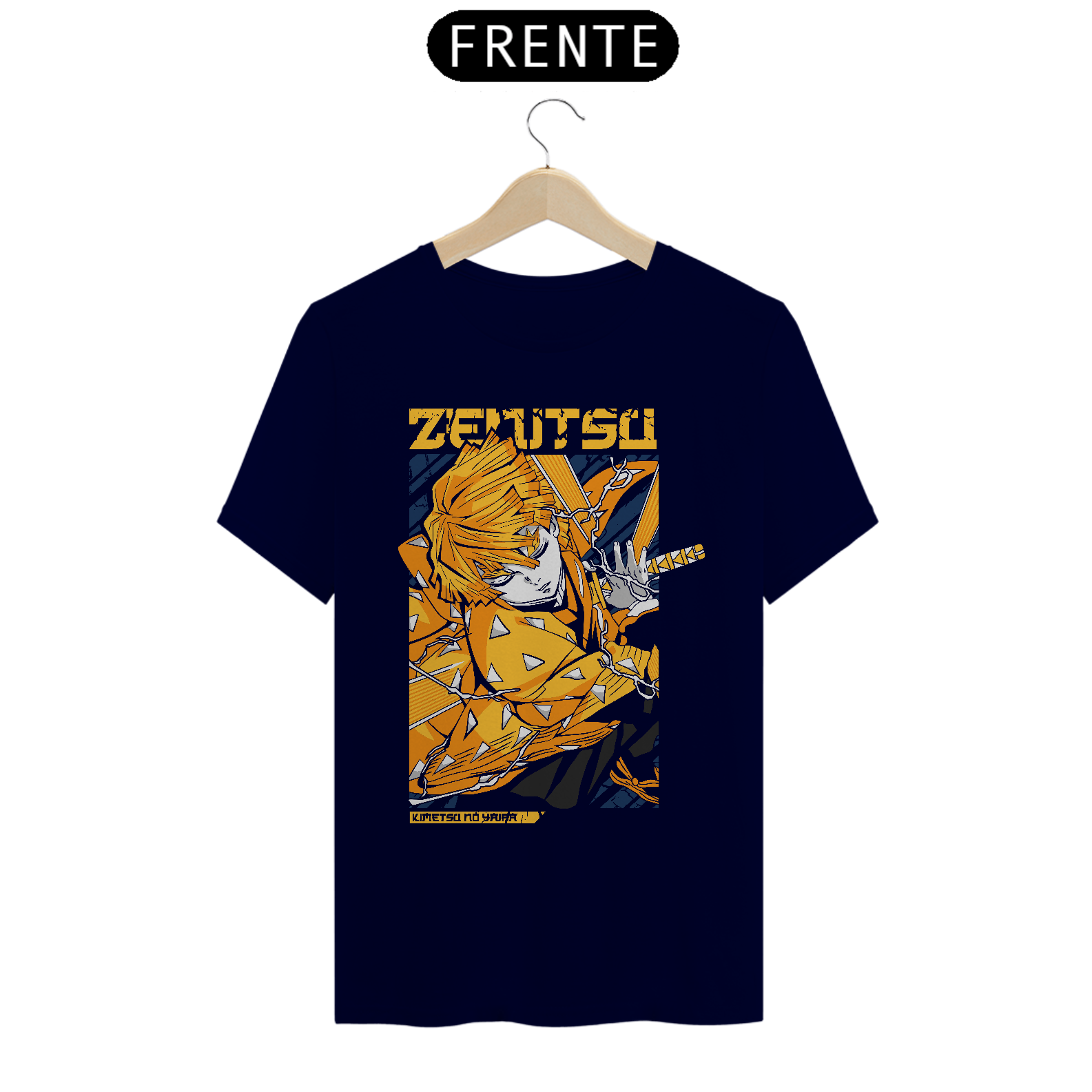 Nome do produto: CAMISETA QUALITY - ZENITSU - DEMON SLAYER
