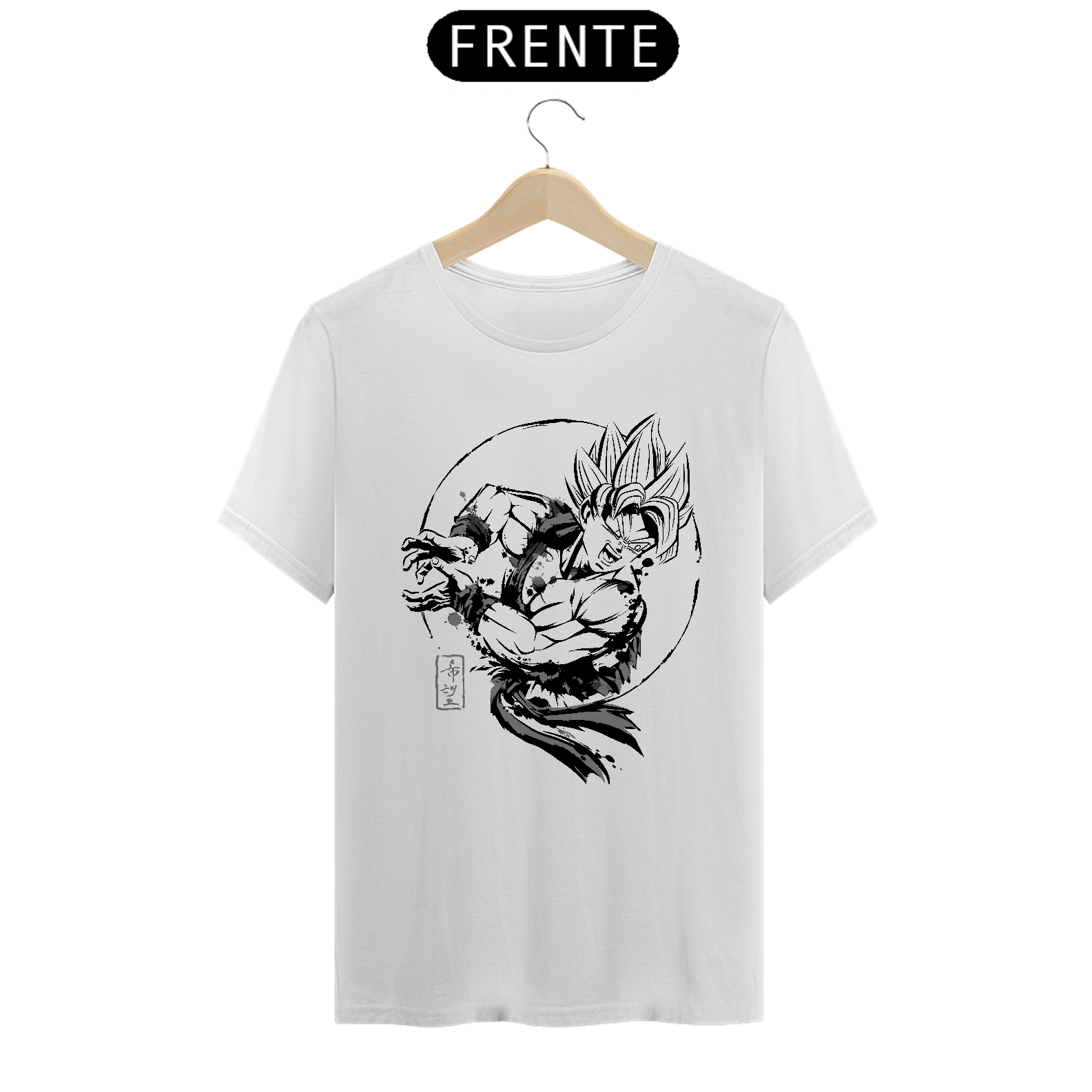 Nome do produto: CAMISETA QUALITY - KAMEHAMEHA GOKU - DRAGON BALL