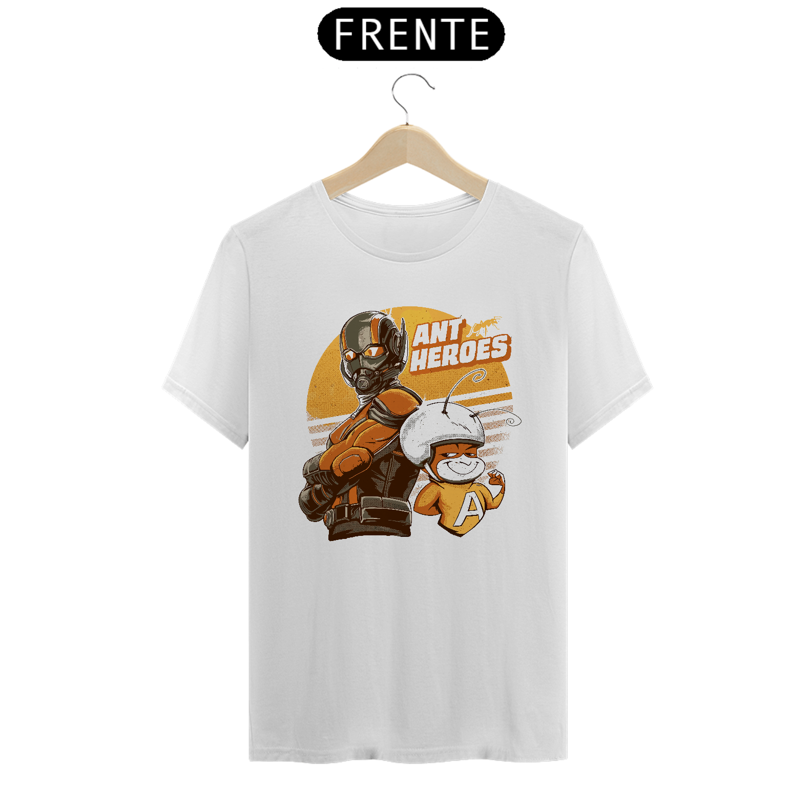 Nome do produto: CAMISETA MANGA CURTA - ANT HEROES (HERÓIS FORMIGA)