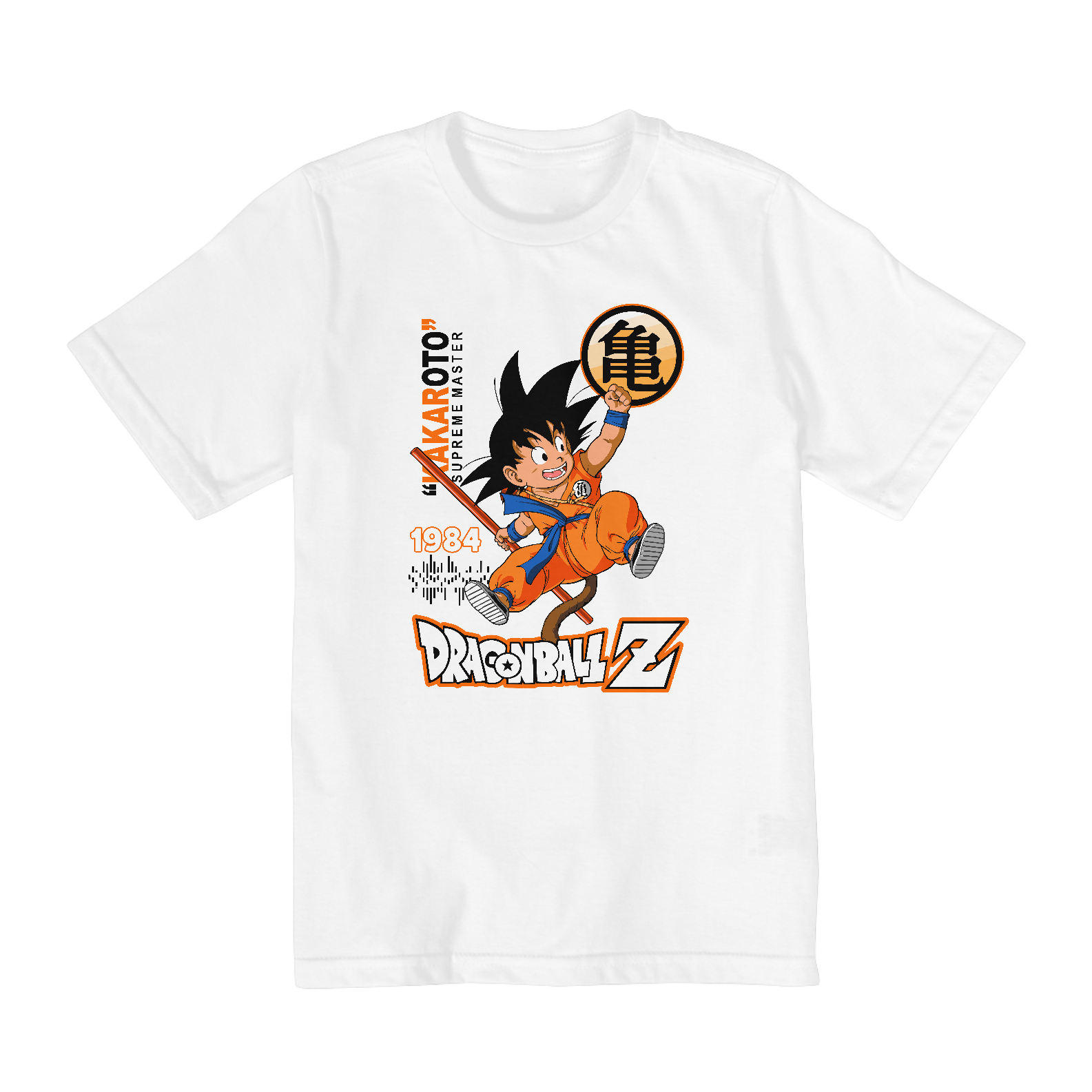Nome do produto: Camiseta Infantil - Unissex - 2 à 8 anos - Kakaroto