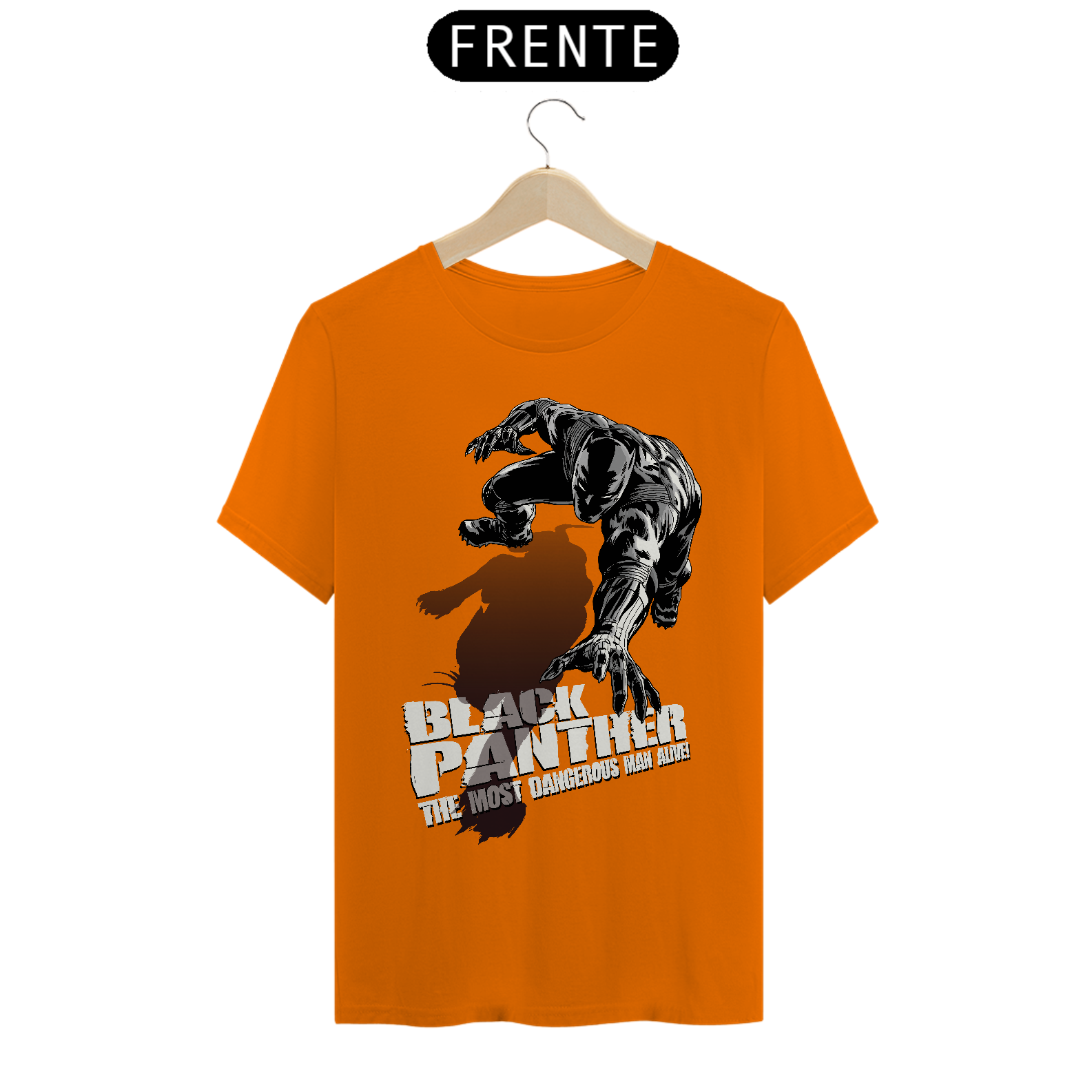 Nome do produto: CAMISETA MANGA CURTA - BLACK PNATHER