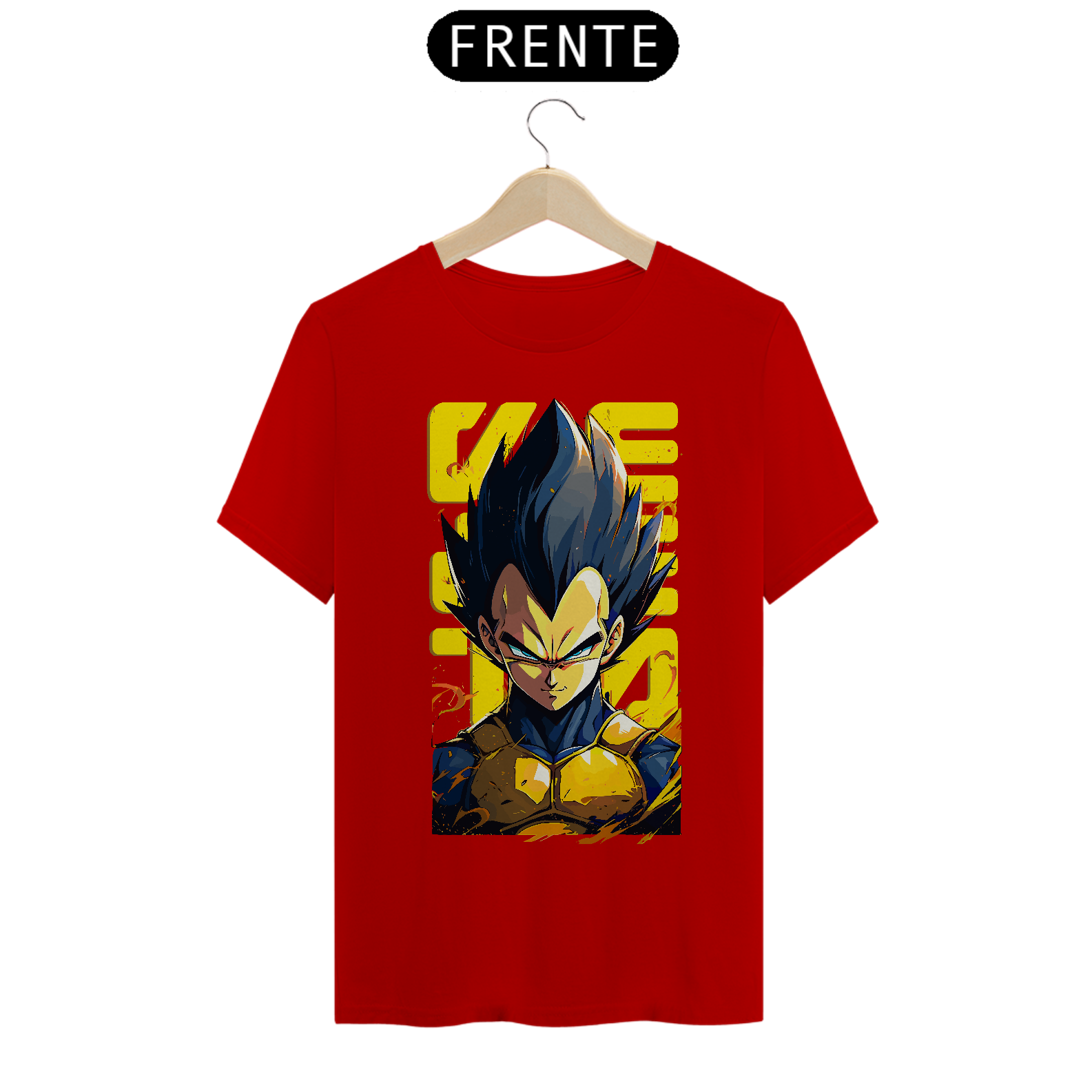 Nome do produto: CAMISETA QUALITY - PRINCE VEJETA - DRAGON BALL