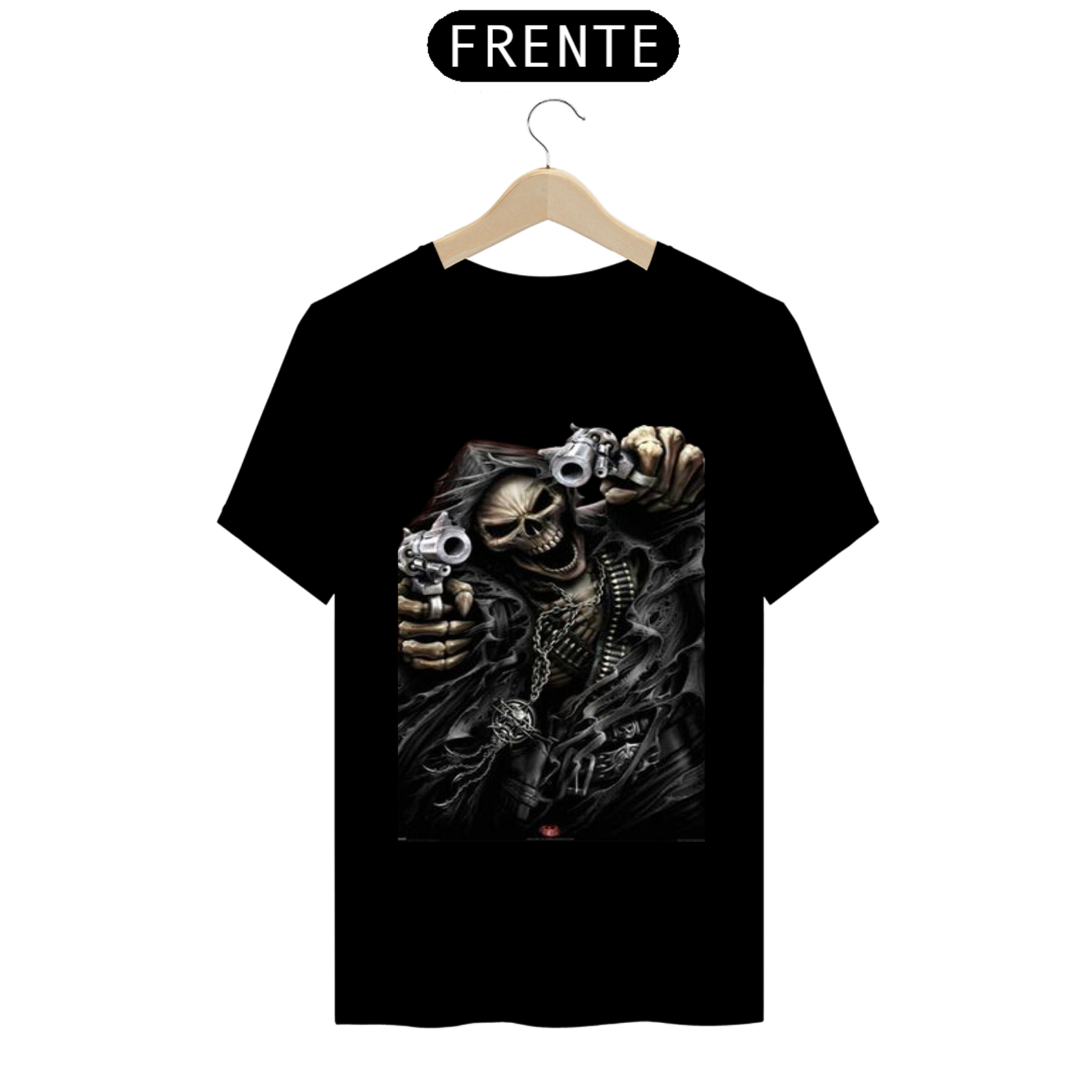 Nome do produto: Camiseta Caveira