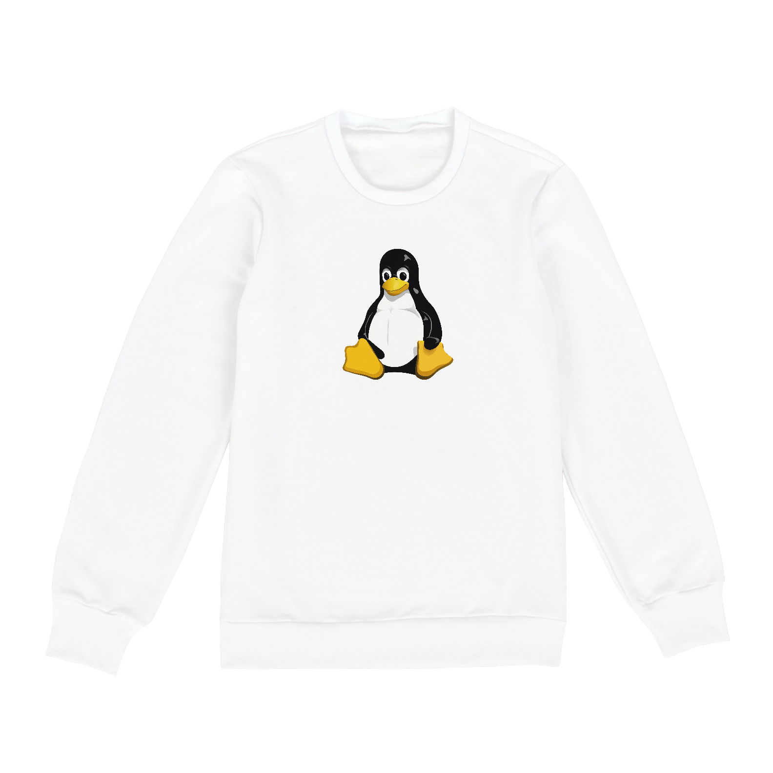 Nome do produto: Moletom Linux  Branco