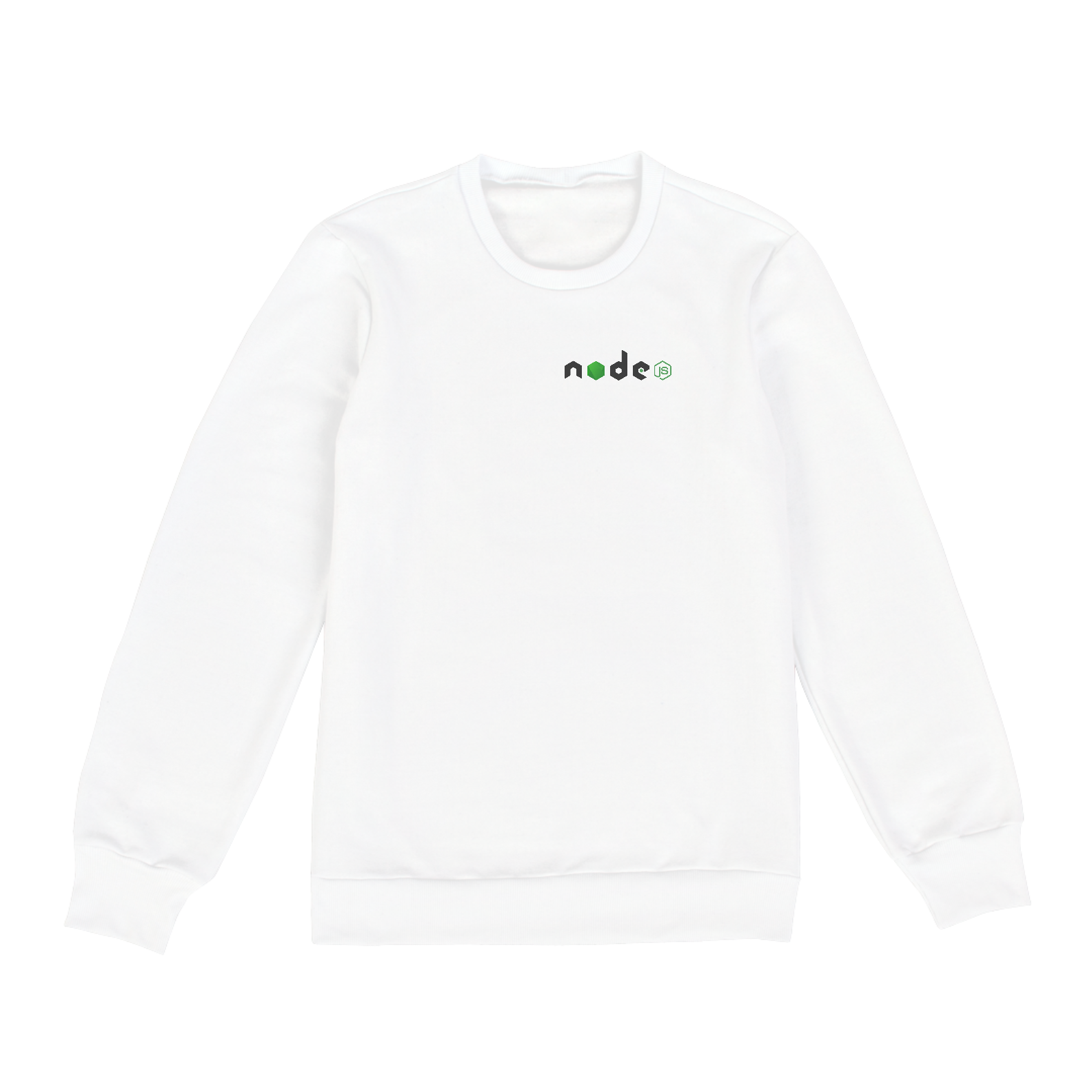 Nome do produto: Moletom Node.js - Logo canto Branca