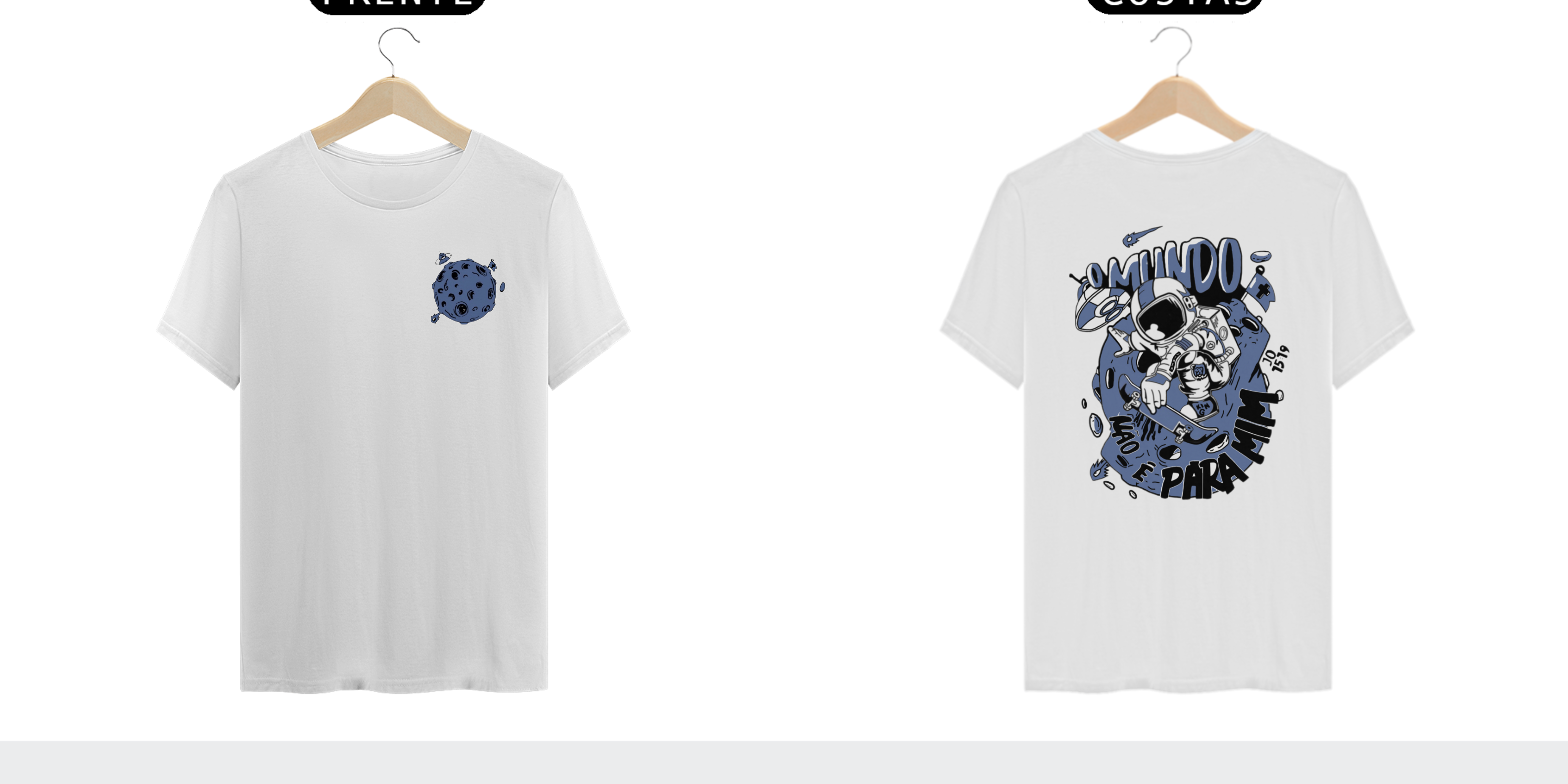 Nome do produto: Camiseta astronauta