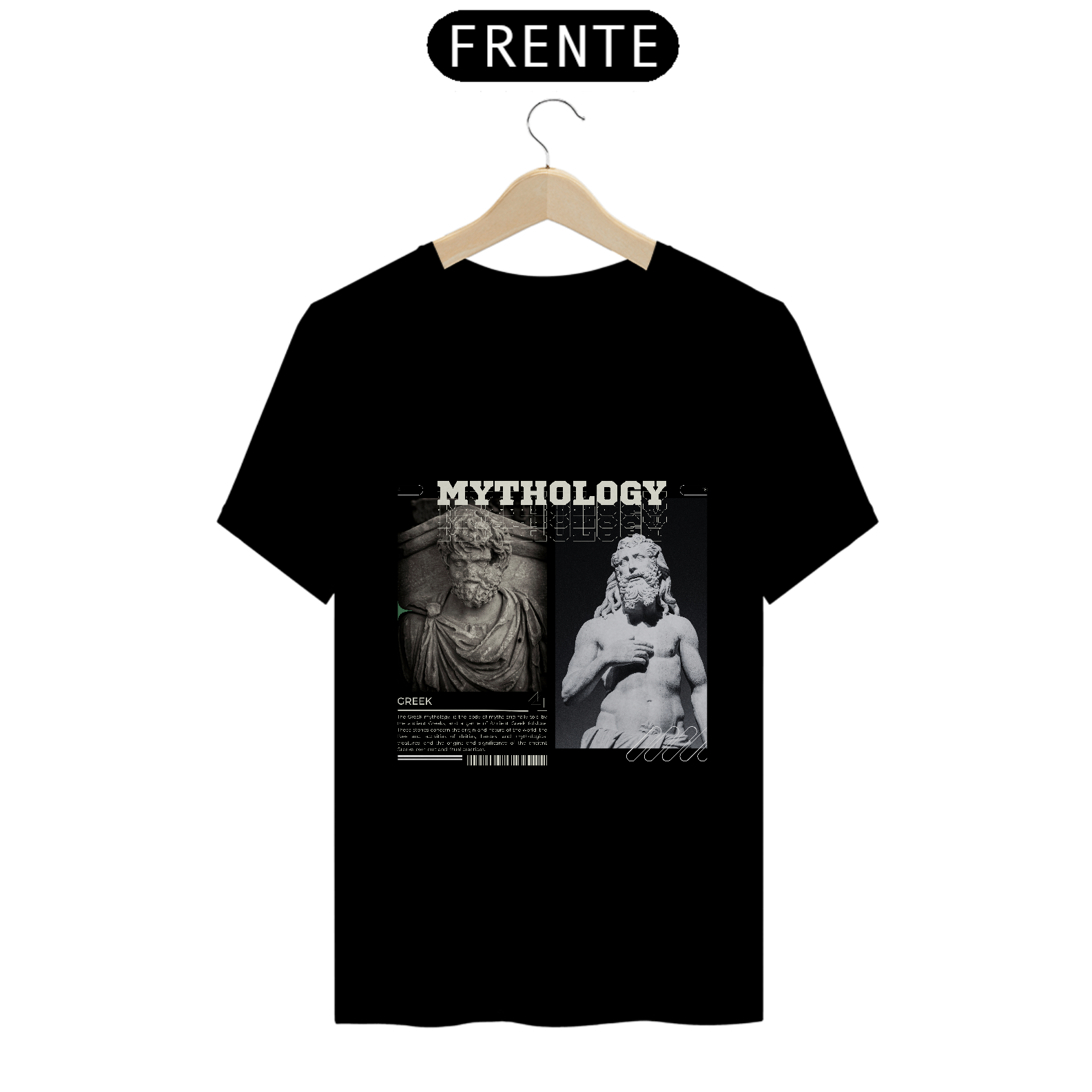 Nome do produto: Camiseta Mythology