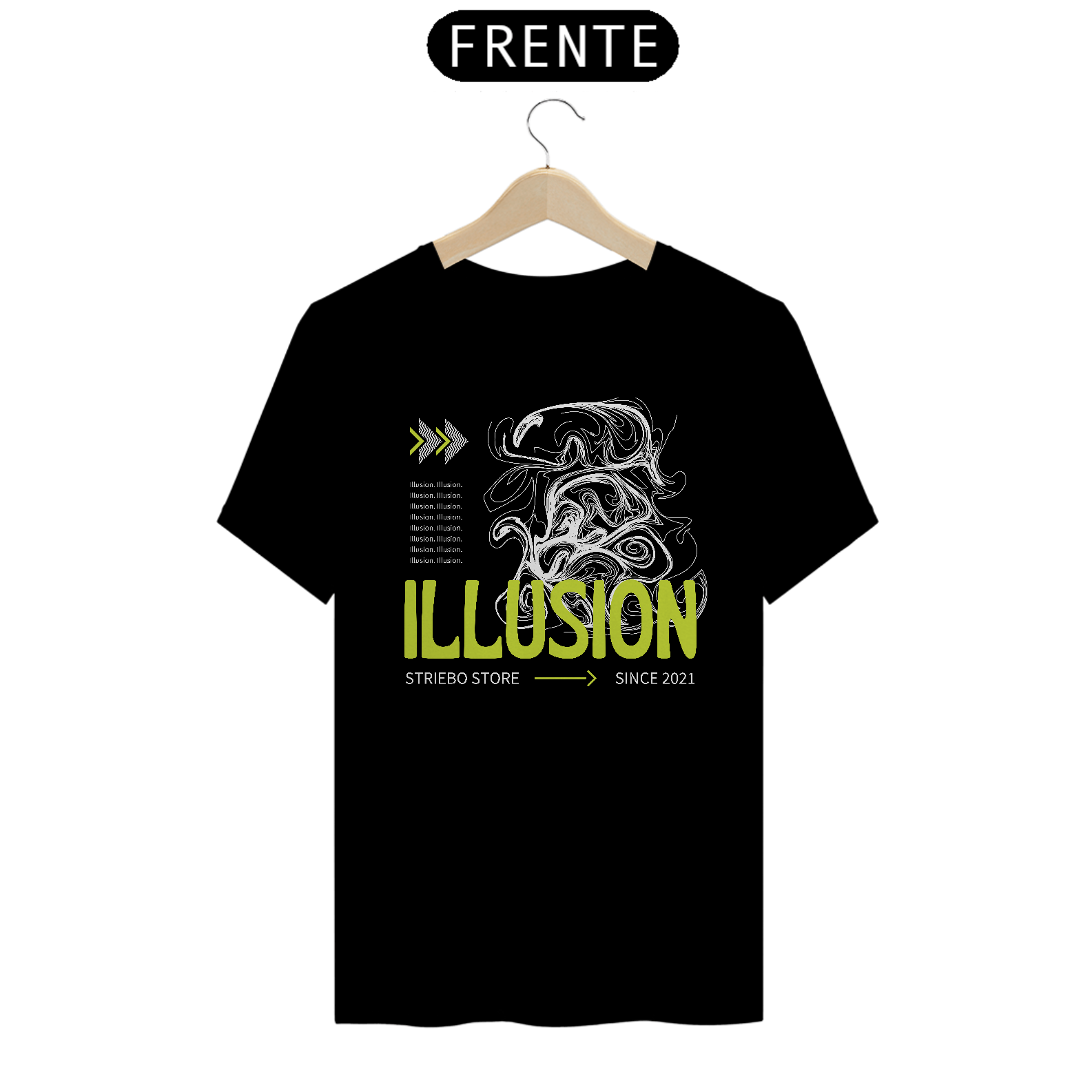 Nome do produto: Camiseta Illusion