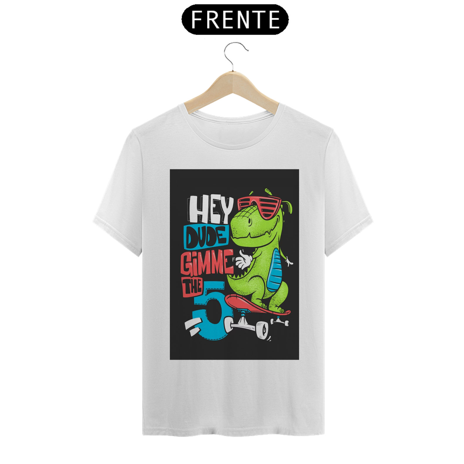 Nome do produto: Camisetas(DINOSSAURO)