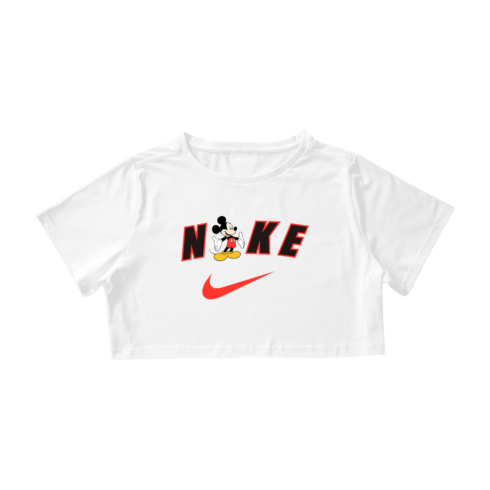 Nome do produto: Cropped N1KE | Mickey ❤