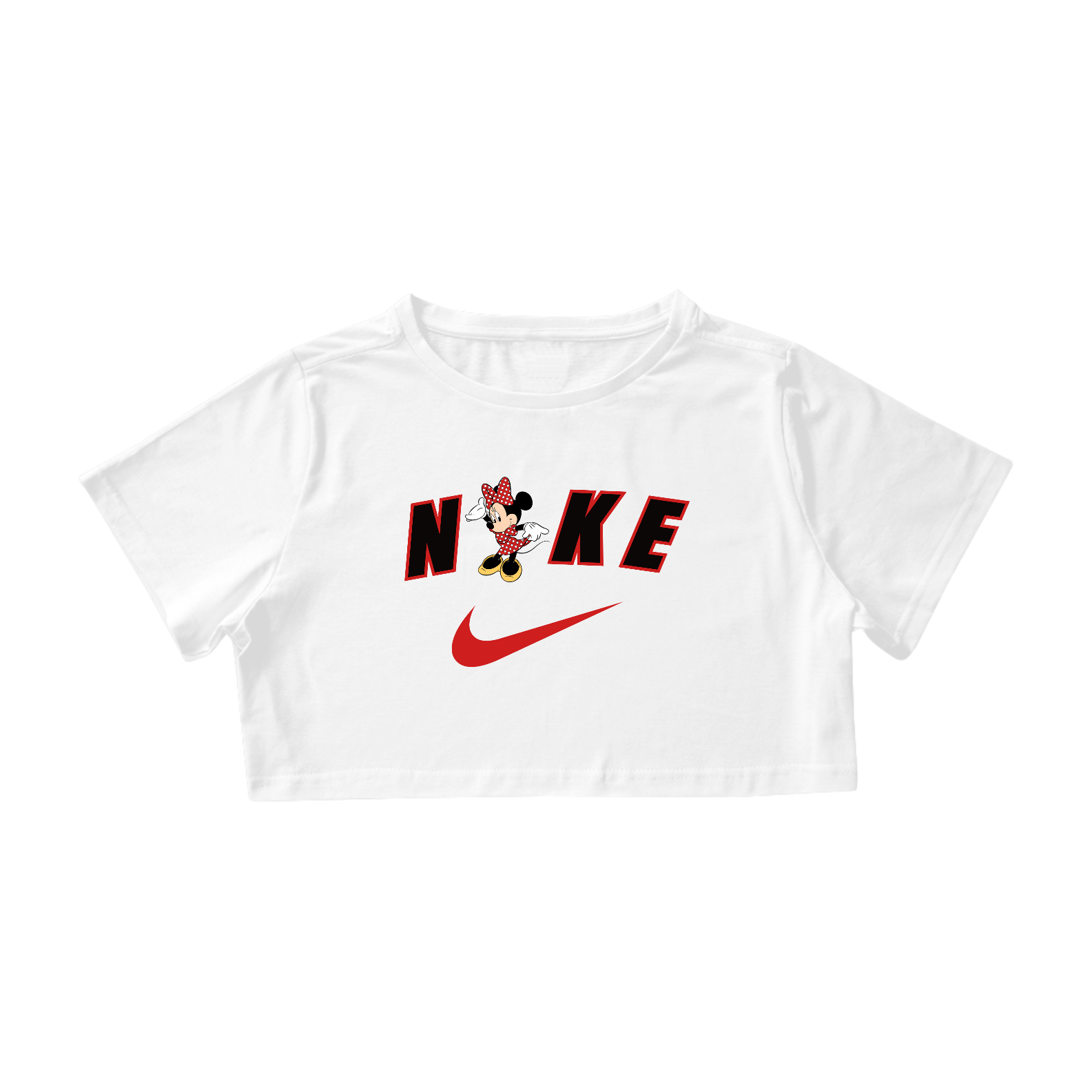 Nome do produto: Cropped N1KE | Minnie ❤