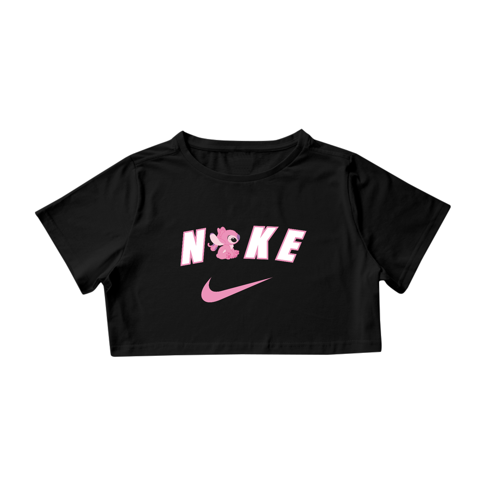 Nome do produto: Cropped N1K3 | Pink Angel