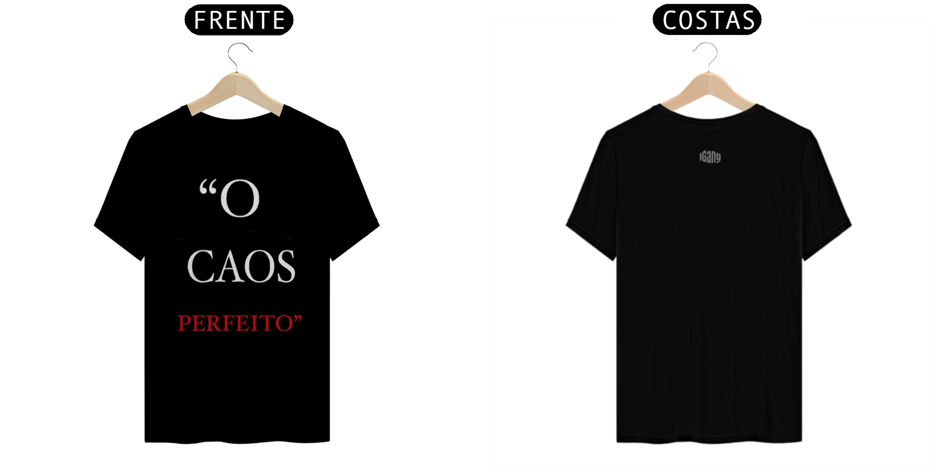 Nome do produto: T-Shirt O Caos