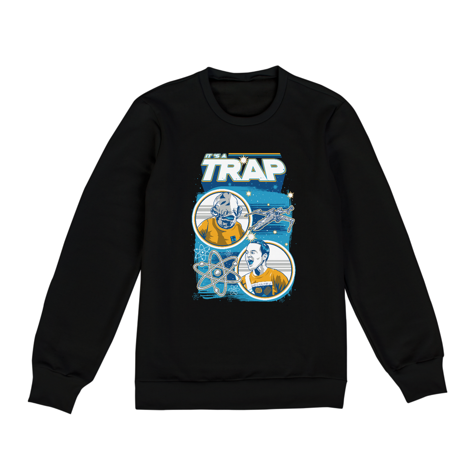 Nome do produto: Moletom StarWars - It\'s a Trap!