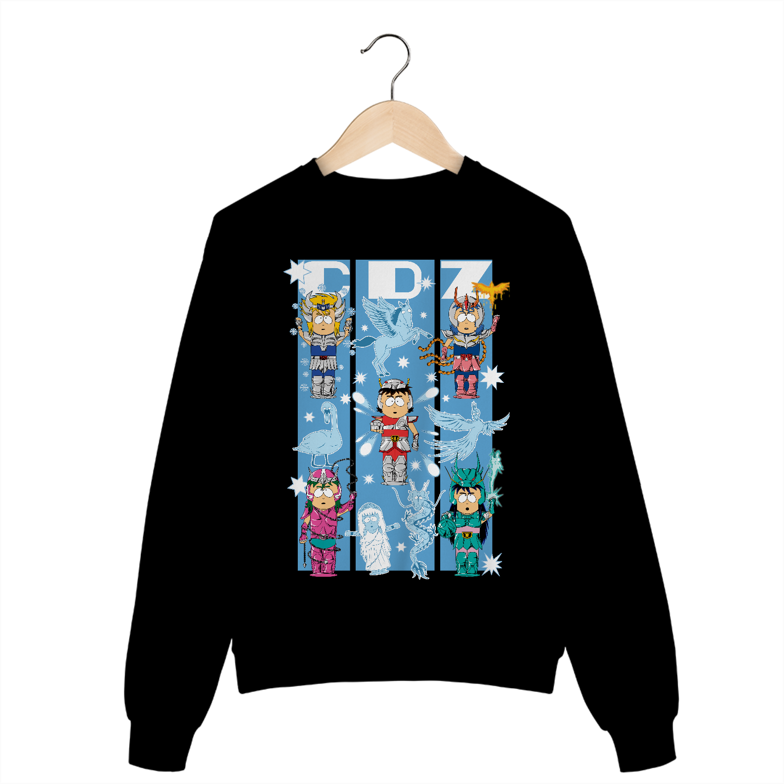 Nome do produto: Moletom Os Cavaleiros do Zodíaco (SP)