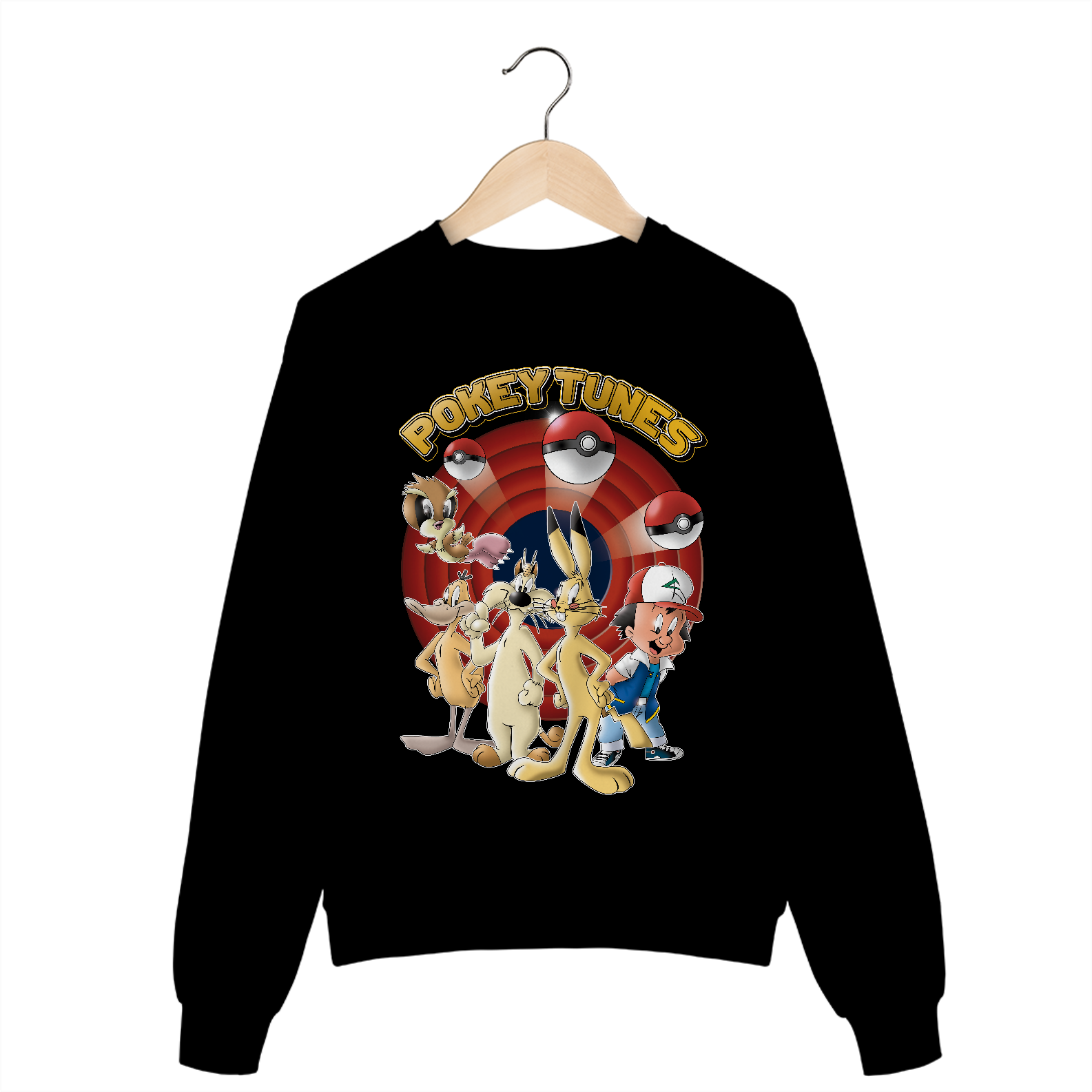 Nome do produto: Moletom Looney. Tunes (Pokémon)