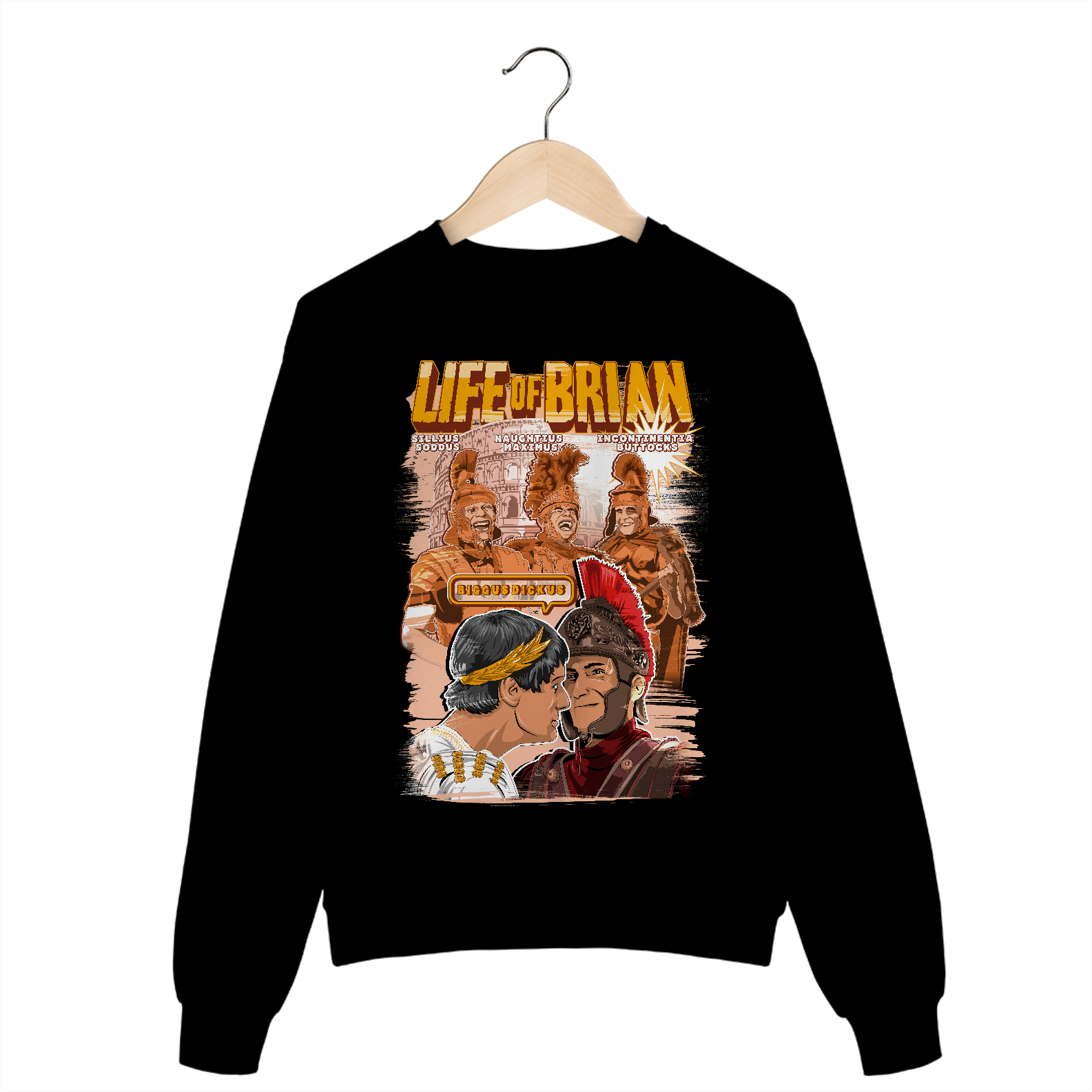 Nome do produto: Moletom Monty Python - A Vida de Brian