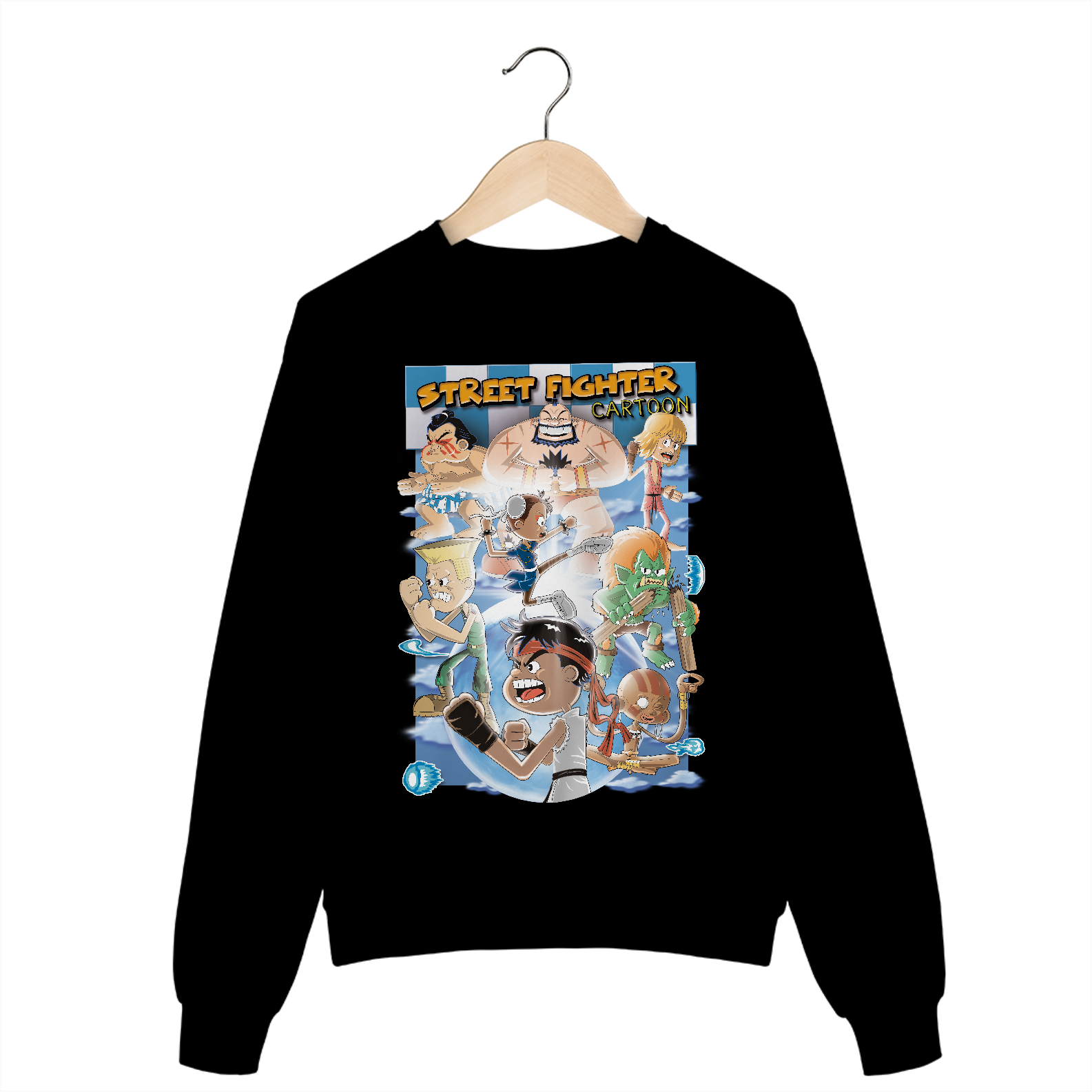 Nome do produto: Moletom Street Fighter Cartoon