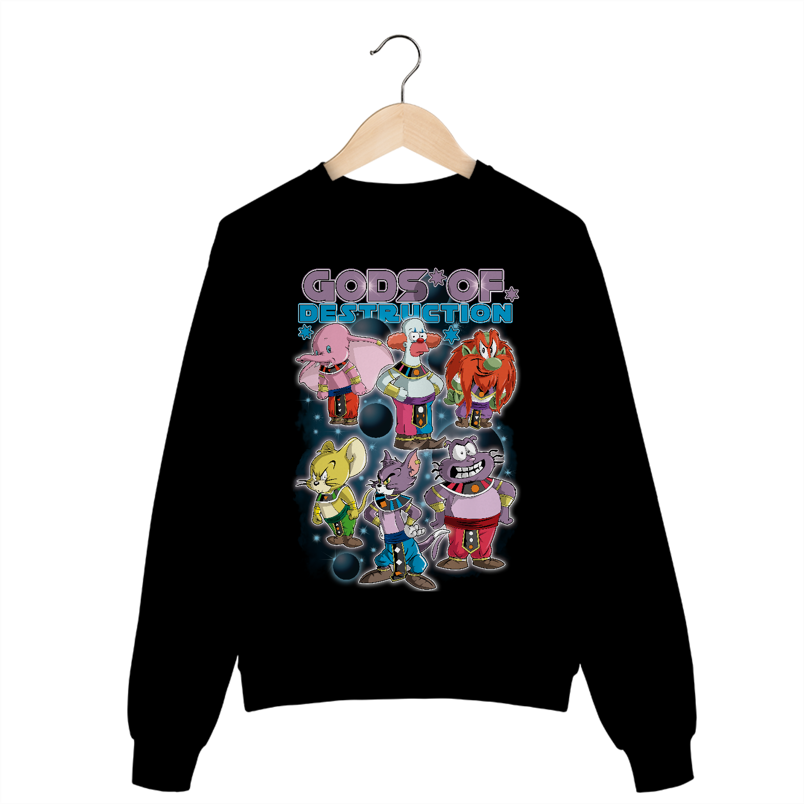 Nome do produto: Moletom Gods of Destruction (Dragon Ball) Fun