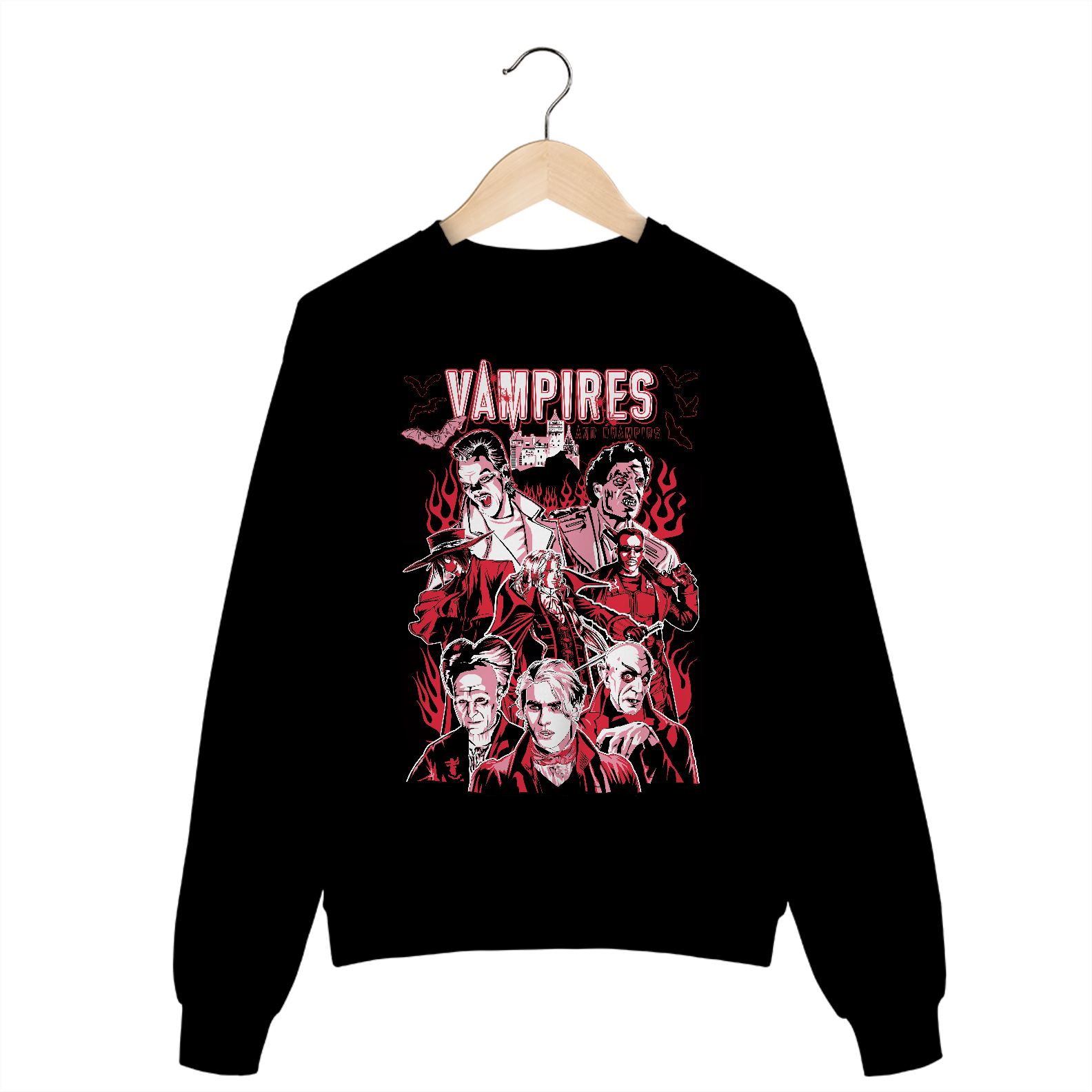 Nome do produto: Moletom Vampires and Dhampirs 